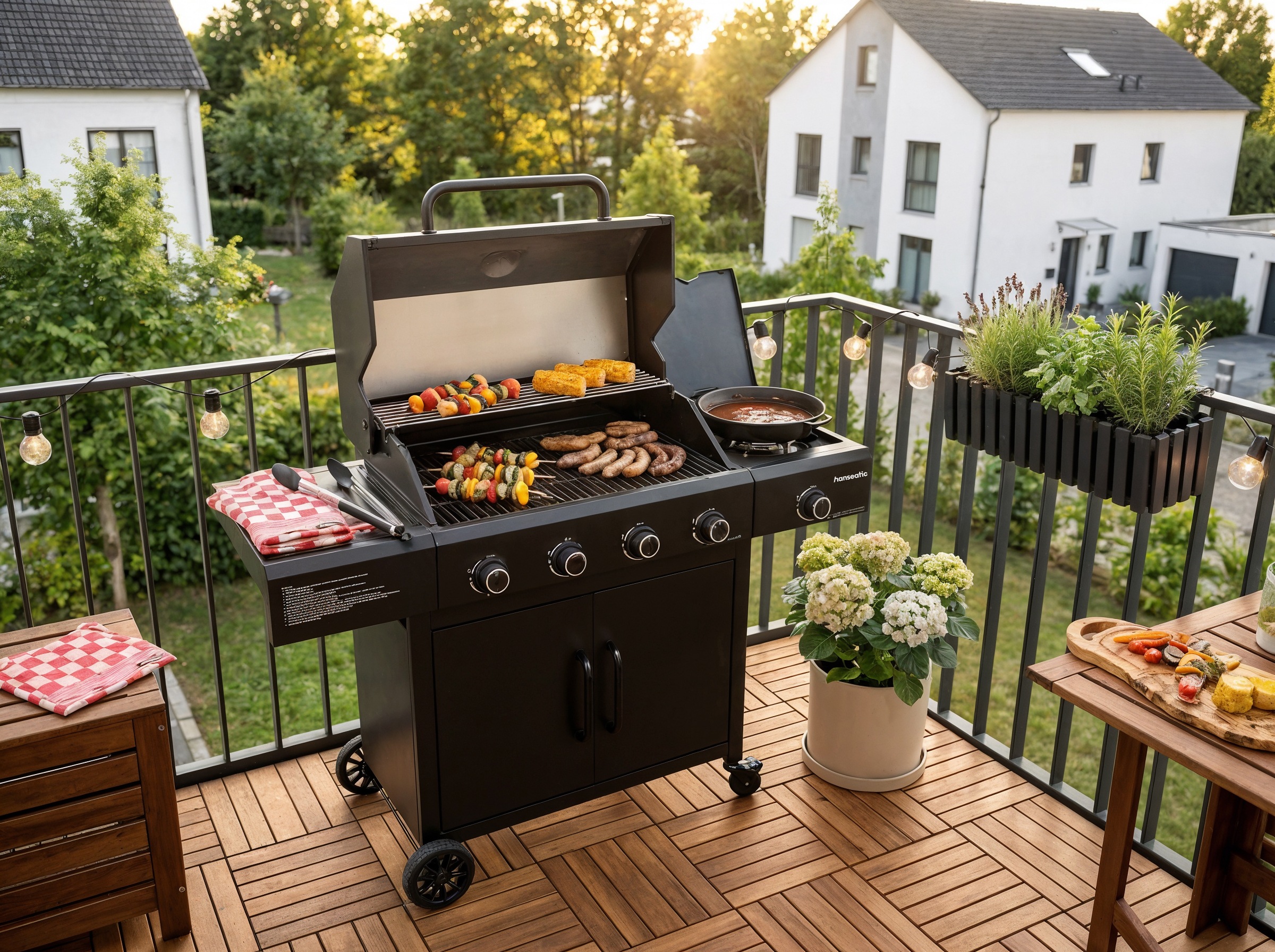 DDDDD Topflappen "Barbeque, 21x21 cm, Baumwolle" günstig online kaufen