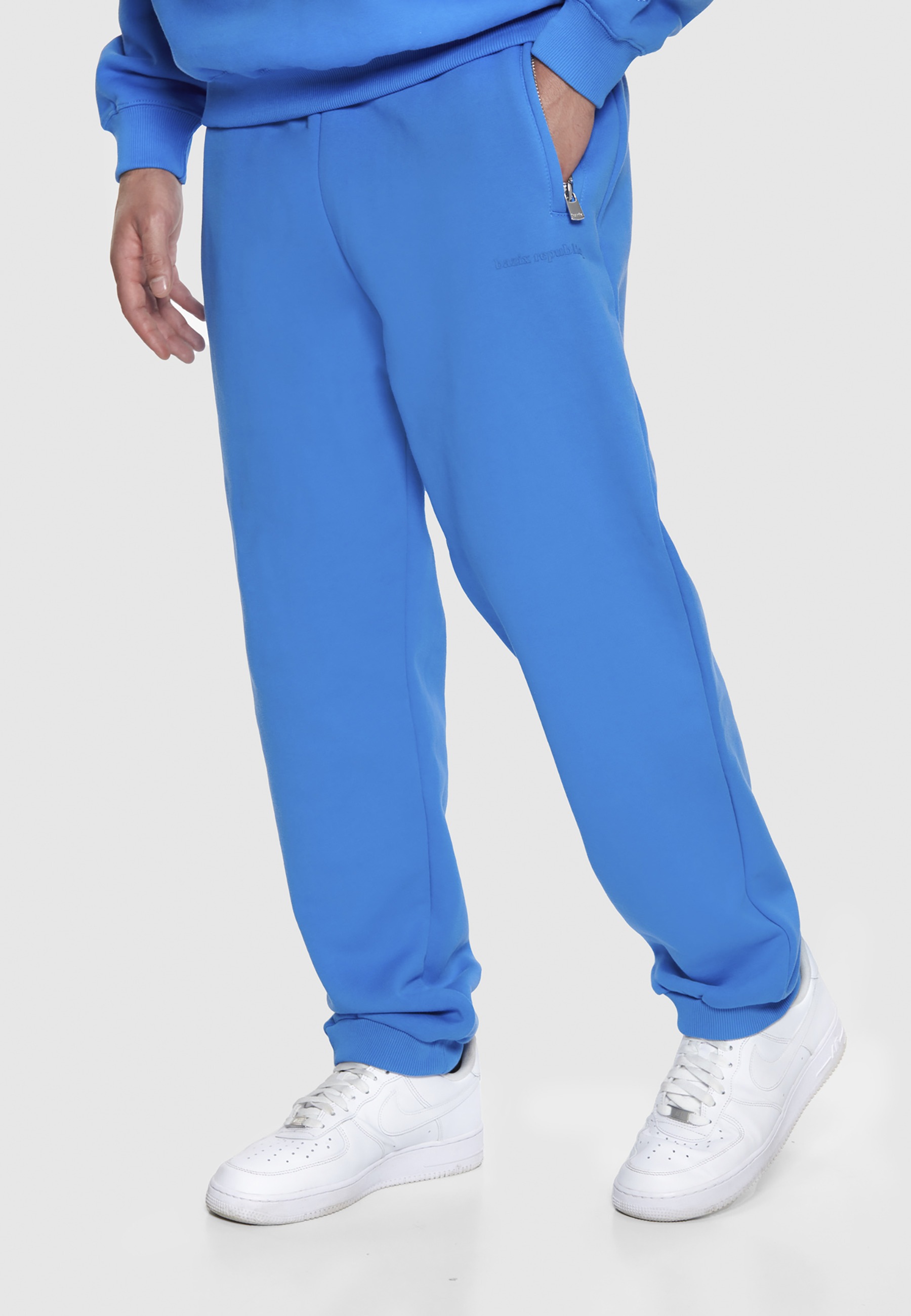 Dropsize Jogginghose »Dropsize Herren Bazix Republiq Super Heavy Blank Jogger«