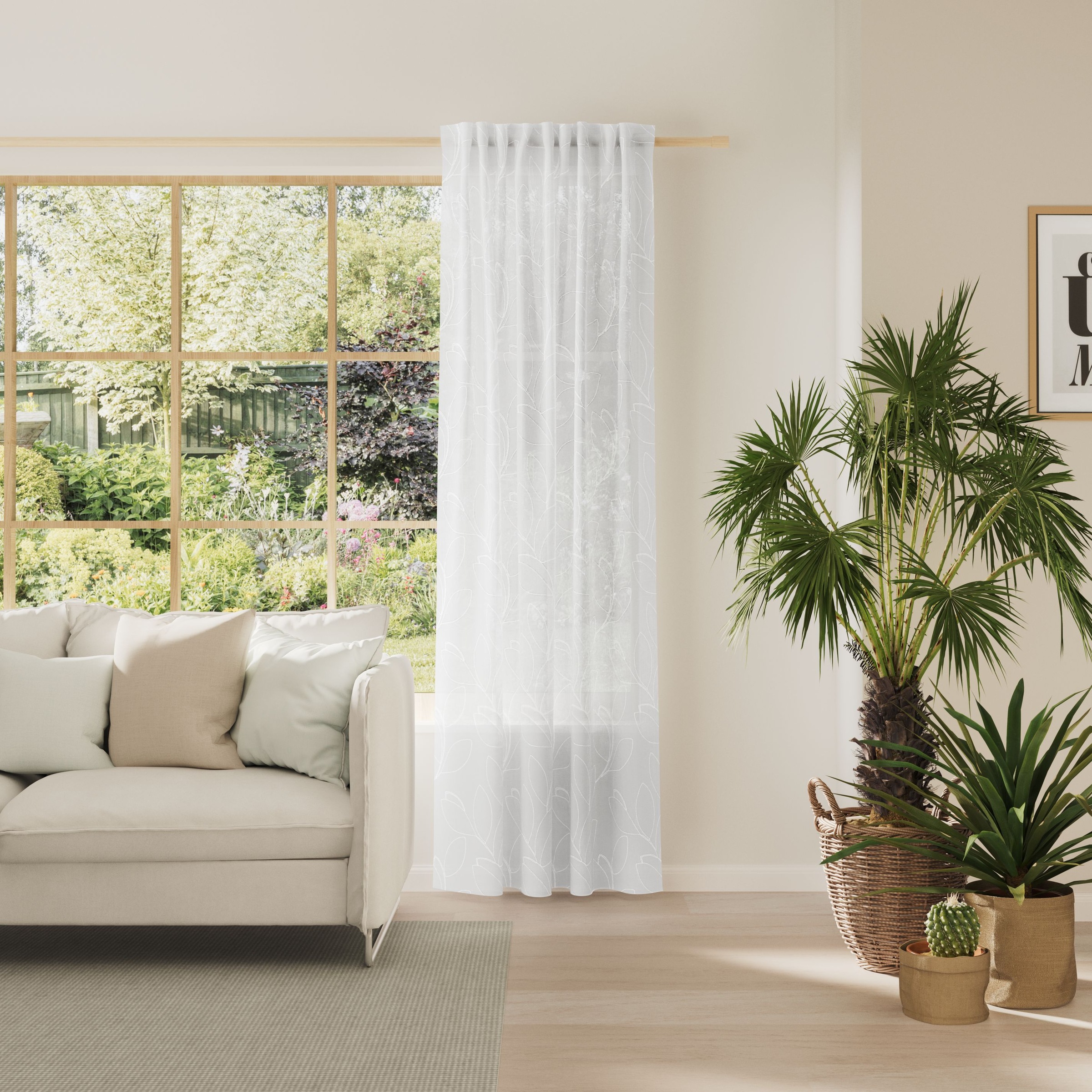 Neutex for you Vorhang "NENA" Multifunktionsband 1 Stk. tlg. Bouclé-Optik, günstig online kaufen