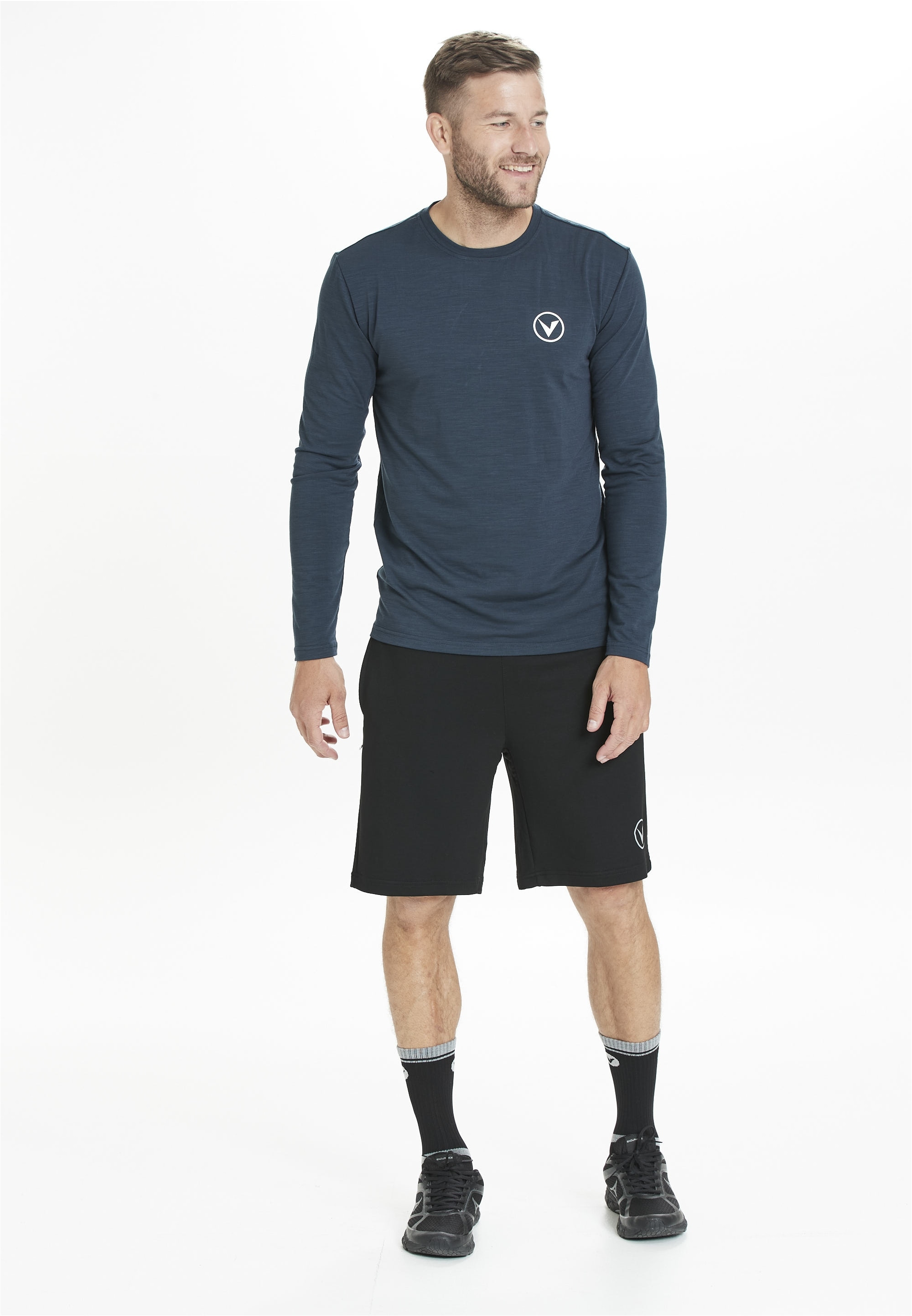 Virtus Langarmshirt »JOKERS M L/S«, (1 tlg.), mit innovativer Quick Dry-Technologie