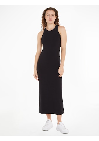 TOMMY HILFIGER Suknelė »SLIM 5X2 RIB midi ilgio Sukne...