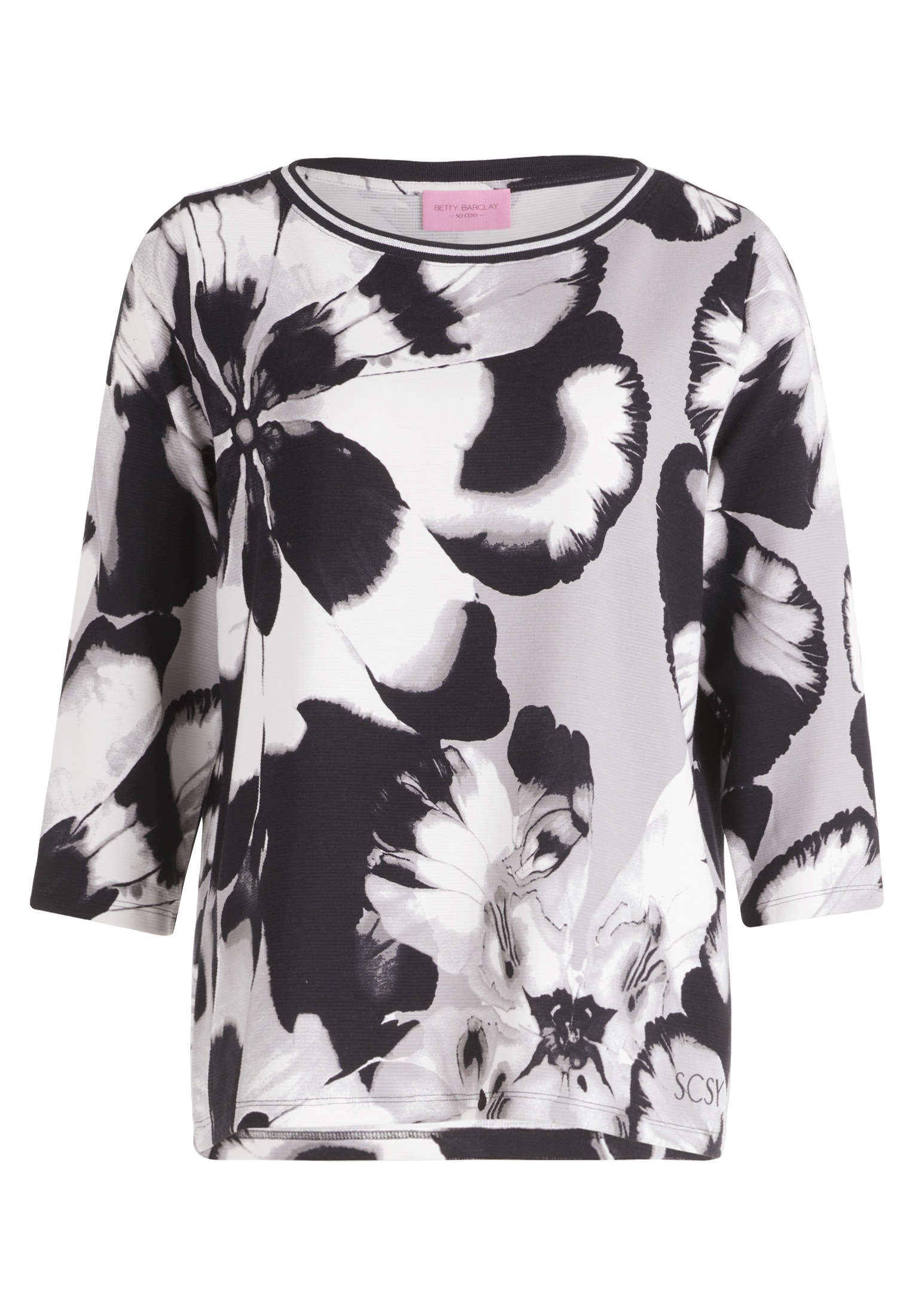 Betty Barclay Sweatshirt "Damen Sweatshirt mit Rippenstruktur" Material günstig online kaufen