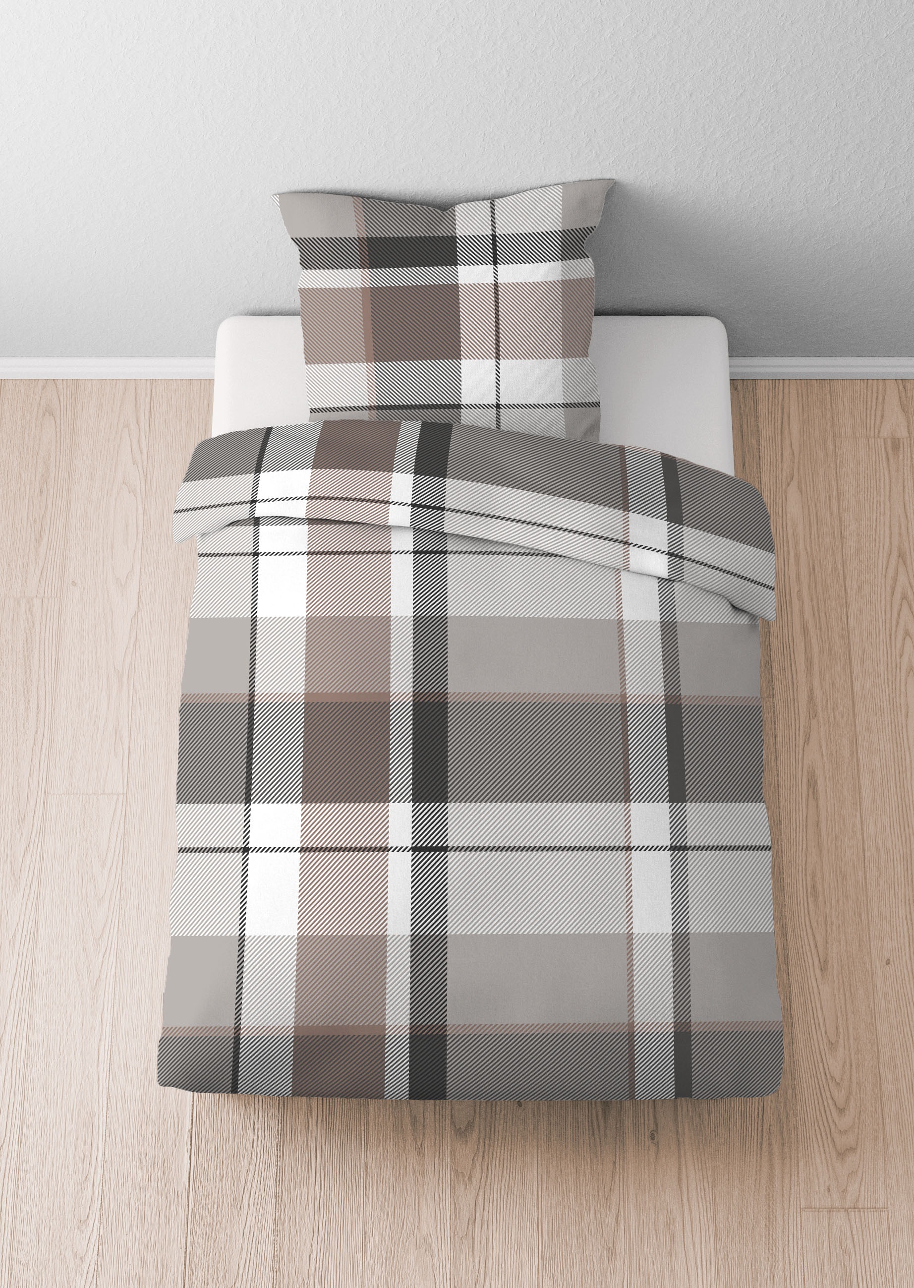 Castell - Markenbettwäsche Bettwäsche "0306725" 2 Stk. tlg. wohlig warm, te günstig online kaufen