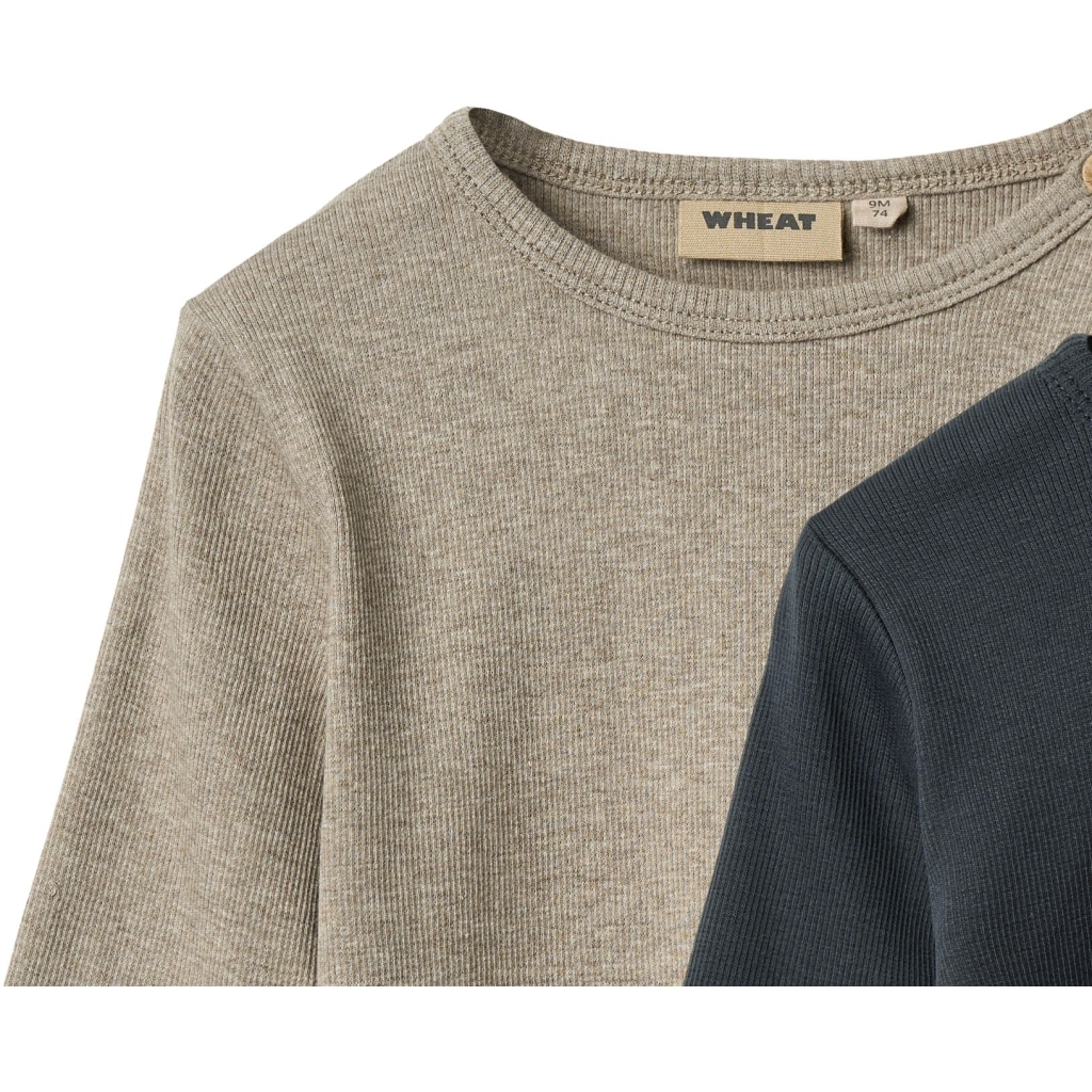 WHEAT Langarmshirt »Wheat T-Shirt 2er Pack Doppelpack L/S Milo«