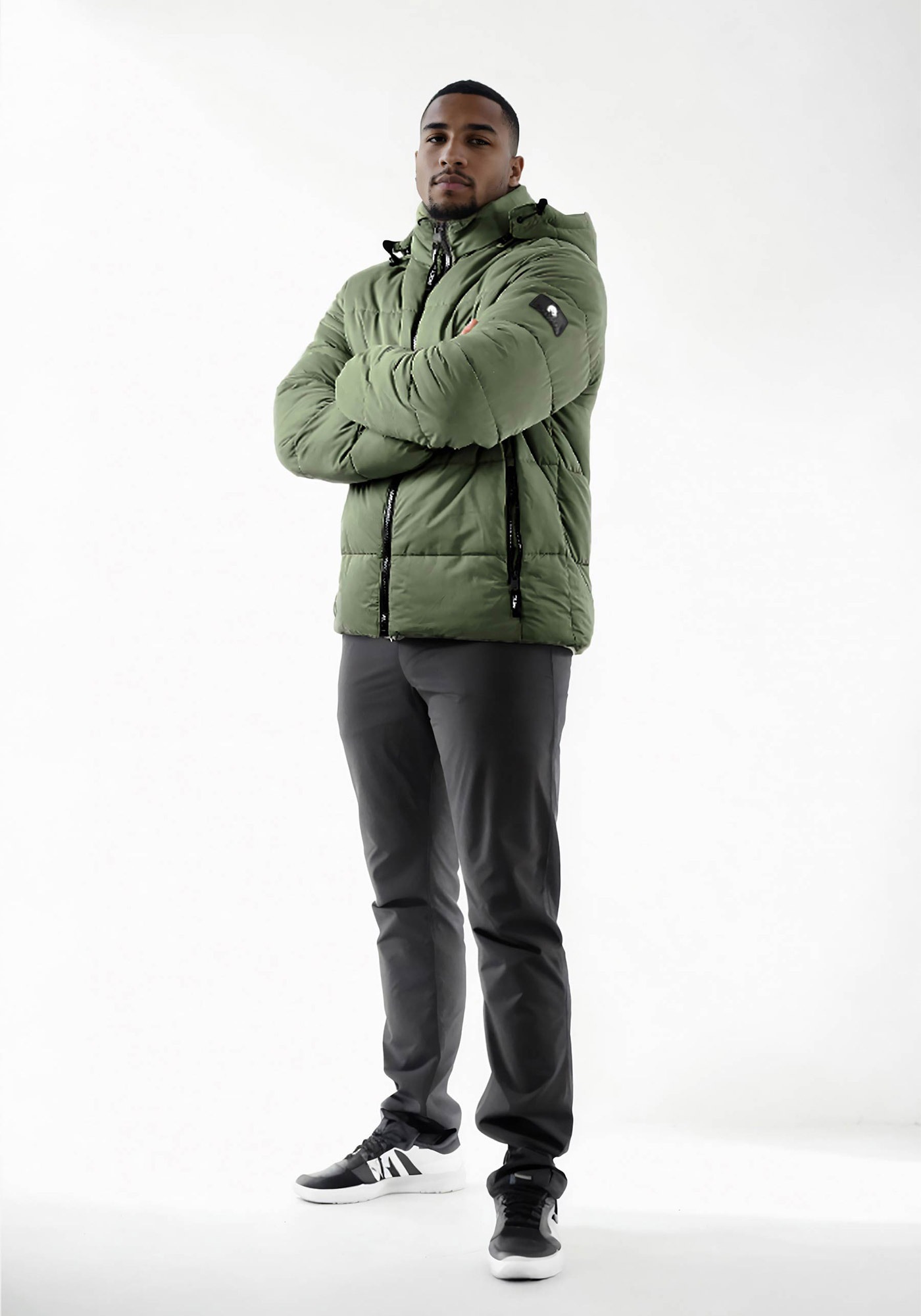 Thumbnail - Arctic Seven Winterjacke "ASCreesi" mit warmem Teddyfell und abnehmbarer Kapuze