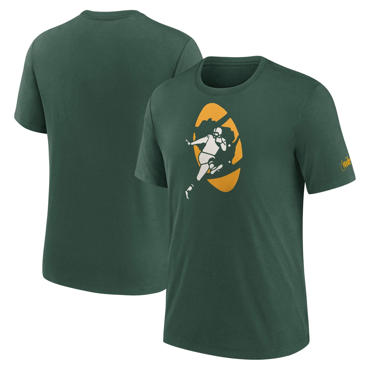 Nike T-Shirt "Nike T-Shirt Green Bay Packers Nike Rewind Triblend" günstig online kaufen
