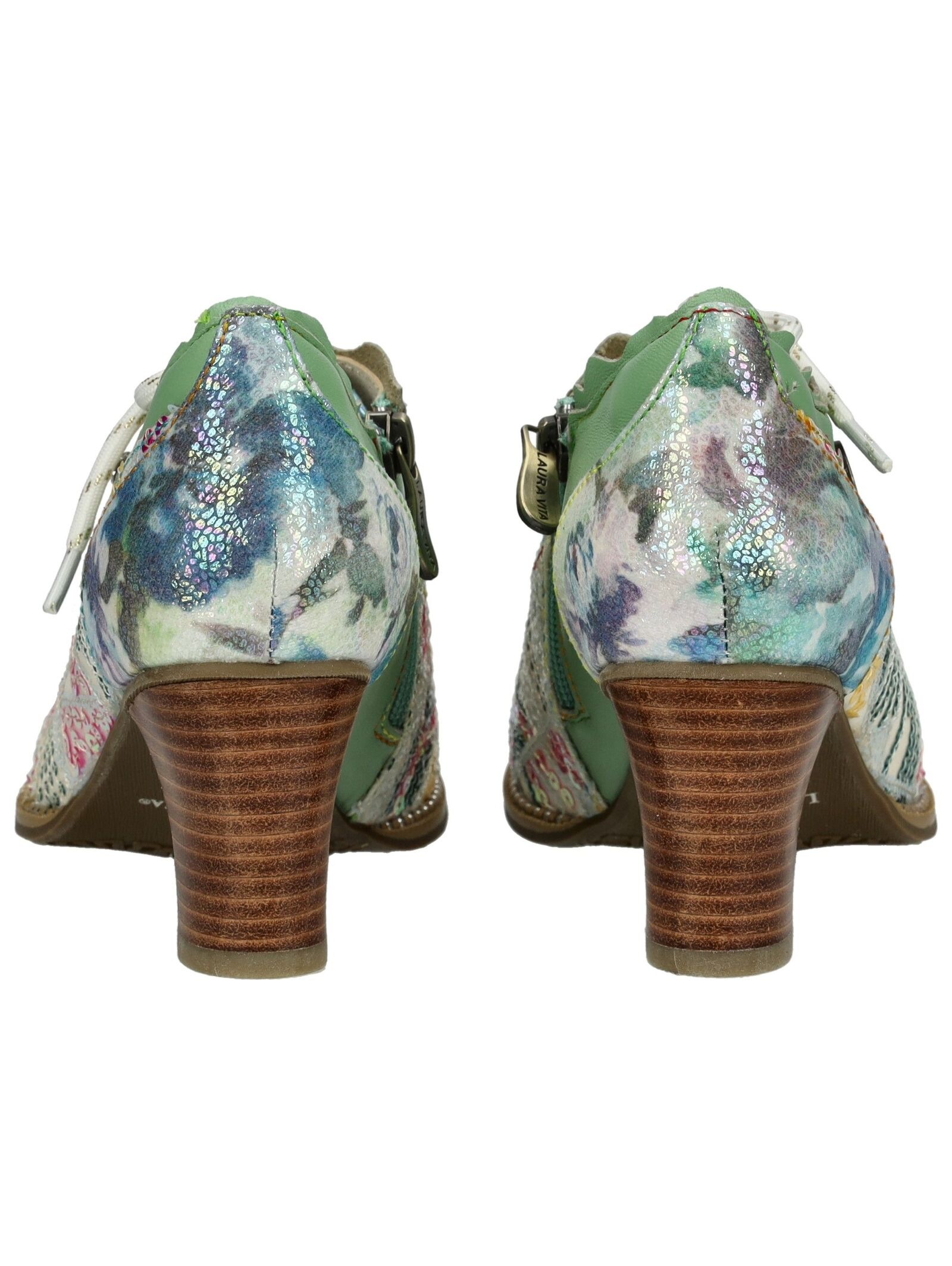 LAURA VITA Schnürpumps »LAURA VITA Pumps Leder/Textil«
