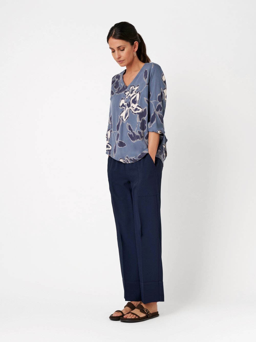 TONI Jogger Pants "Sue Ankle" aus leichtem Twill