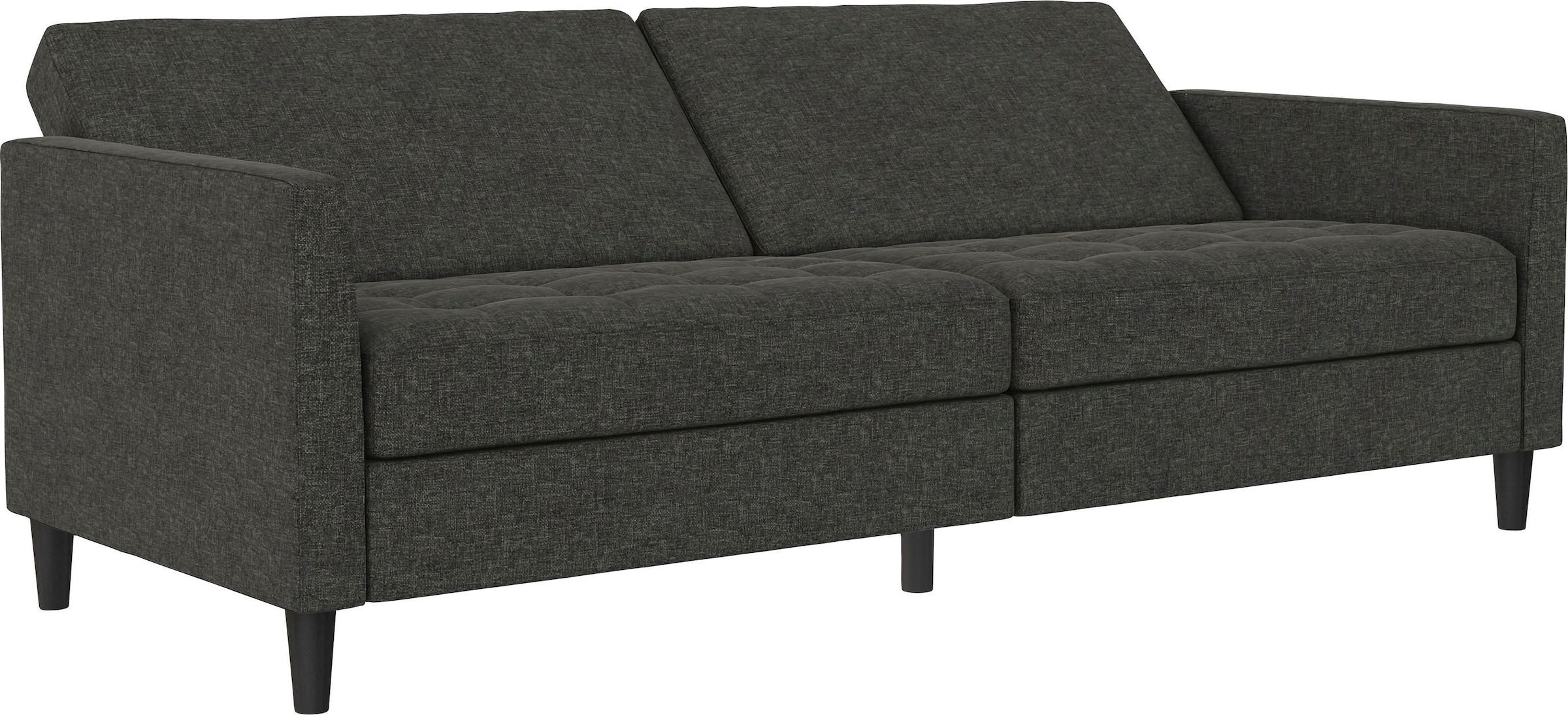 Dorel Home 3-Sitzer »Presley«, Sofa mit Bett-Funktion und verstellbarer Rückenlehne
