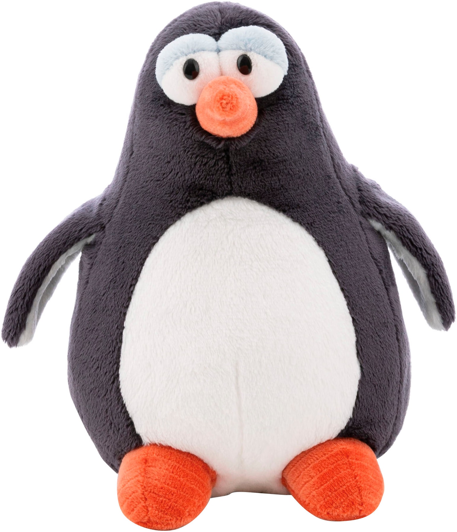 Nici Kuscheltier »Winter, Pinguin Jorge Thunder, 60 cm sitzend« sitzend, enthält recyceltes Material