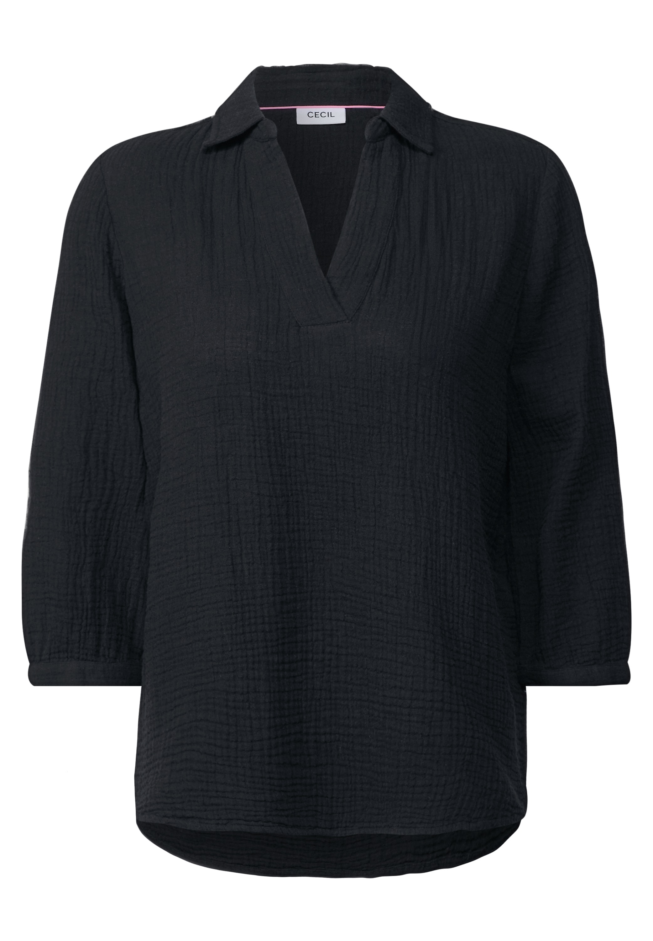 Cecil Klassische Bluse, mit 3/4 Ärmeln