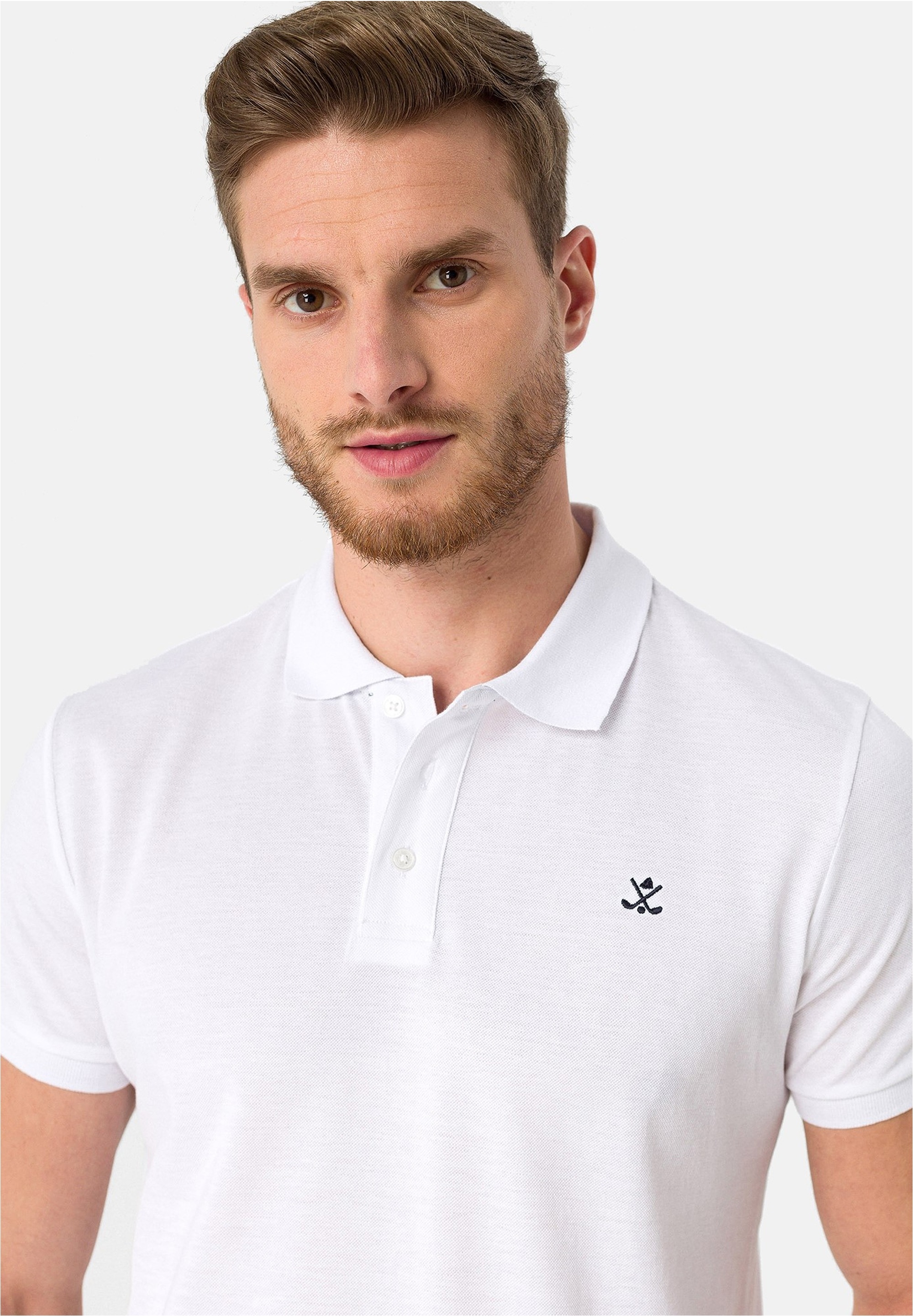 SIR RAYMOND TAILOR Poloshirt »Wheaton«, (1 tlg.), mit klassischem Kragen und kurzer Knopfleiste