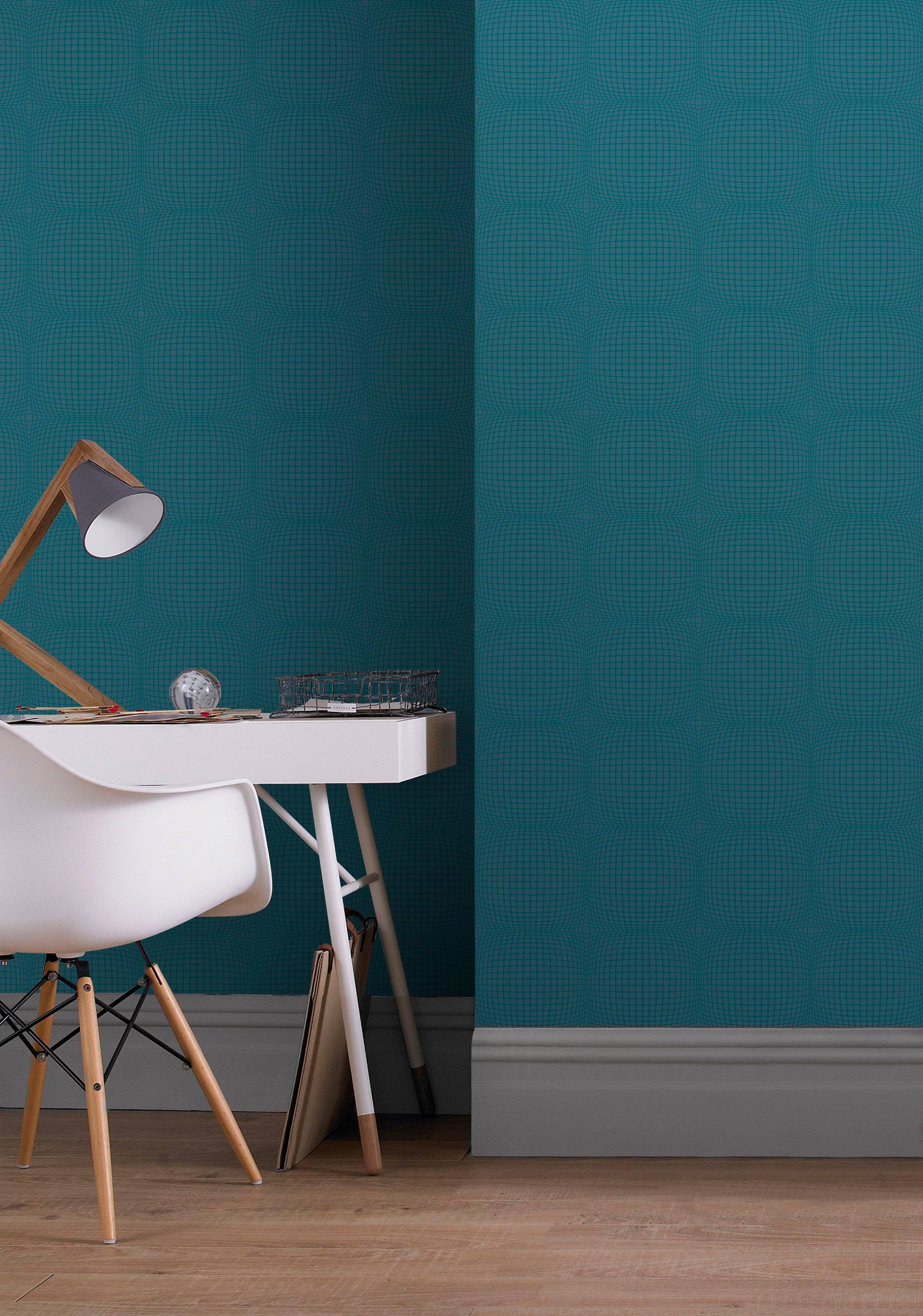 Thumbnail - Superfresco Easy Vliestapete "Superfresco Easy Vliestapete Boules Disco Grun" 3D-Optik glatt Superfresco Easy Vliestapet...