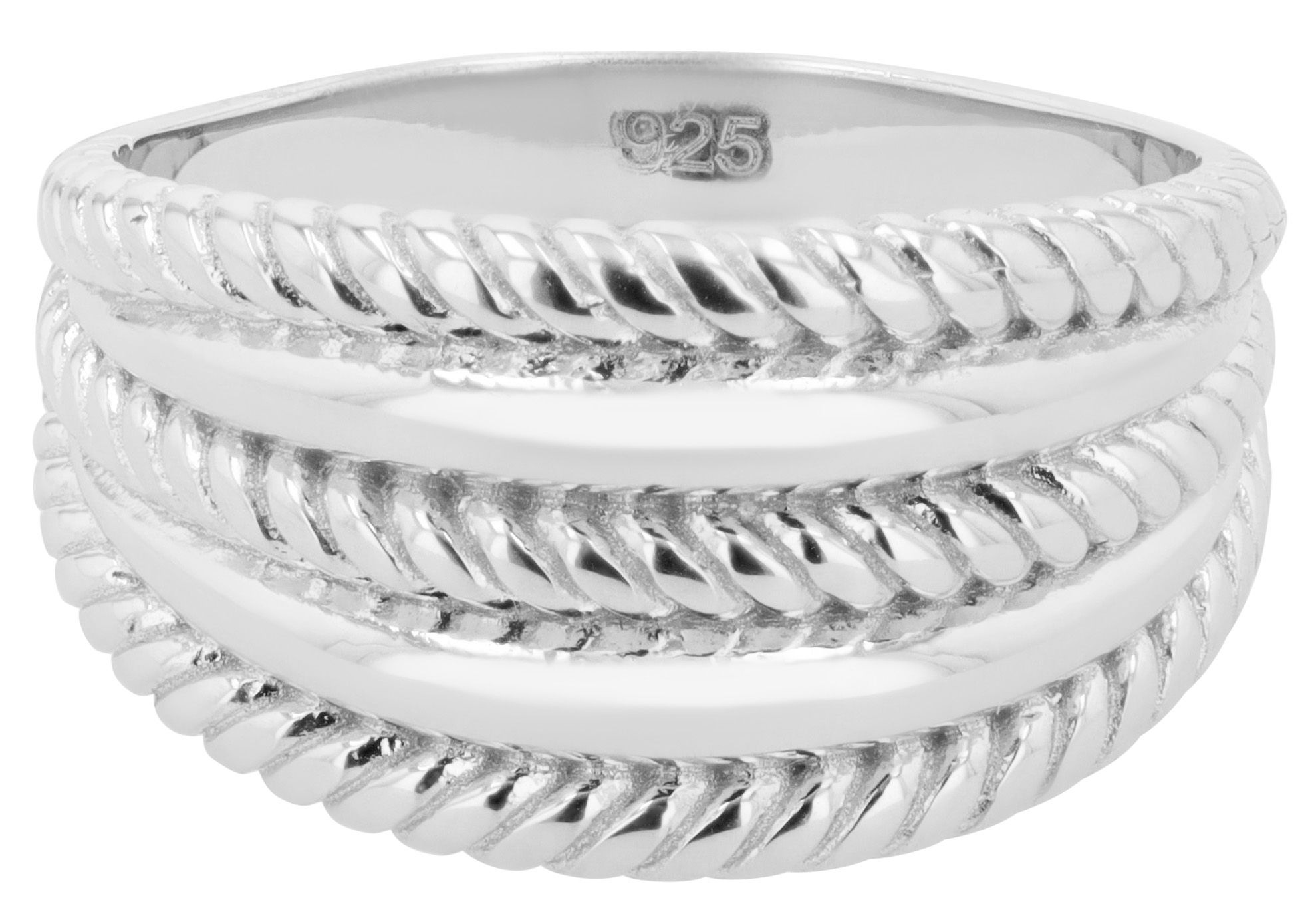 Fingerring ADELIA´S "Damen Ring aus 925 Silber" Gr. 54, silber, Fingerringe, Damen, 54, Silber 925 (Sterlingsilber), Fingerring
