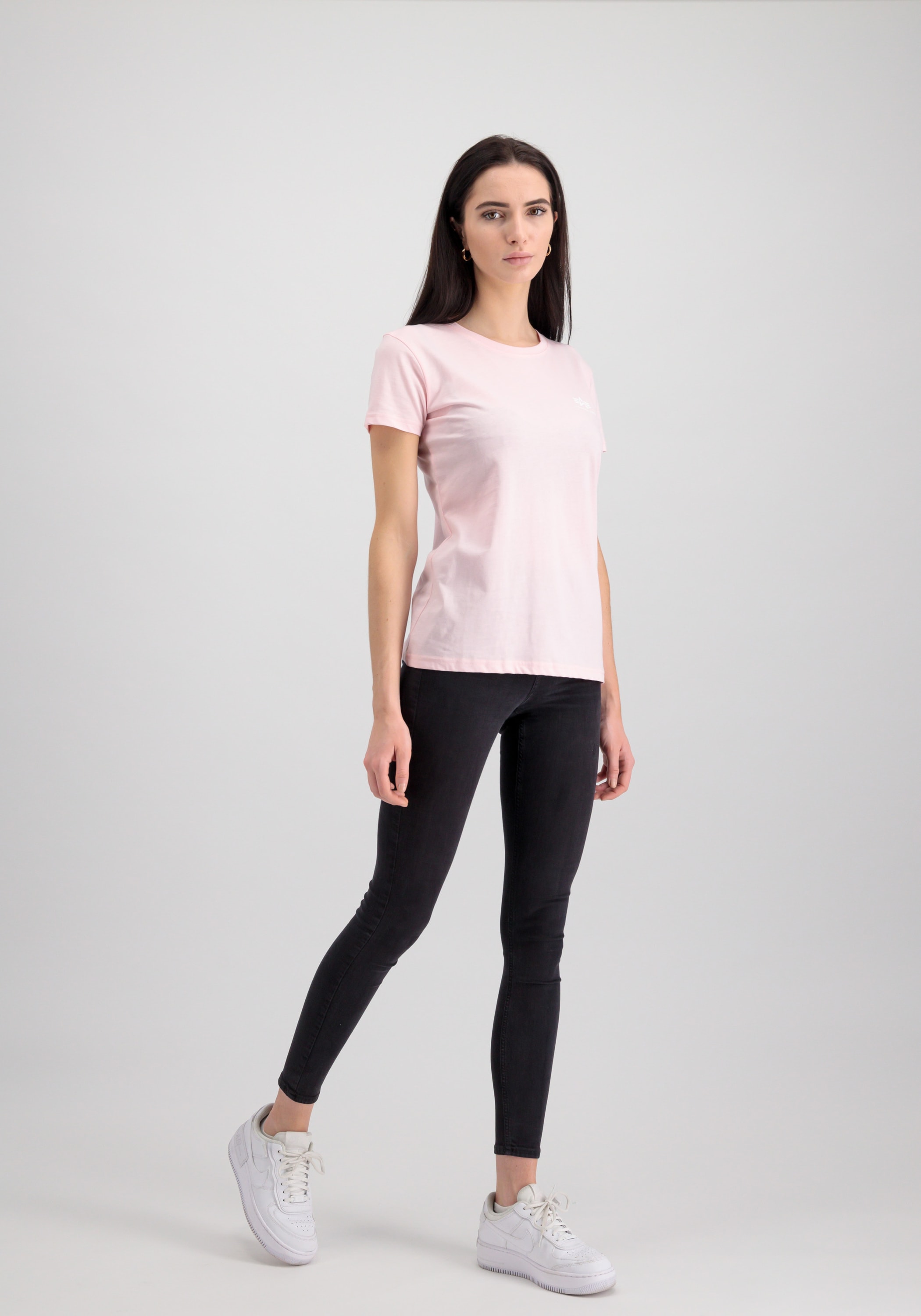 Alpha Industries T-Shirt »Alpha Industries Women - T-Shirts Basic T Small Logo Women«