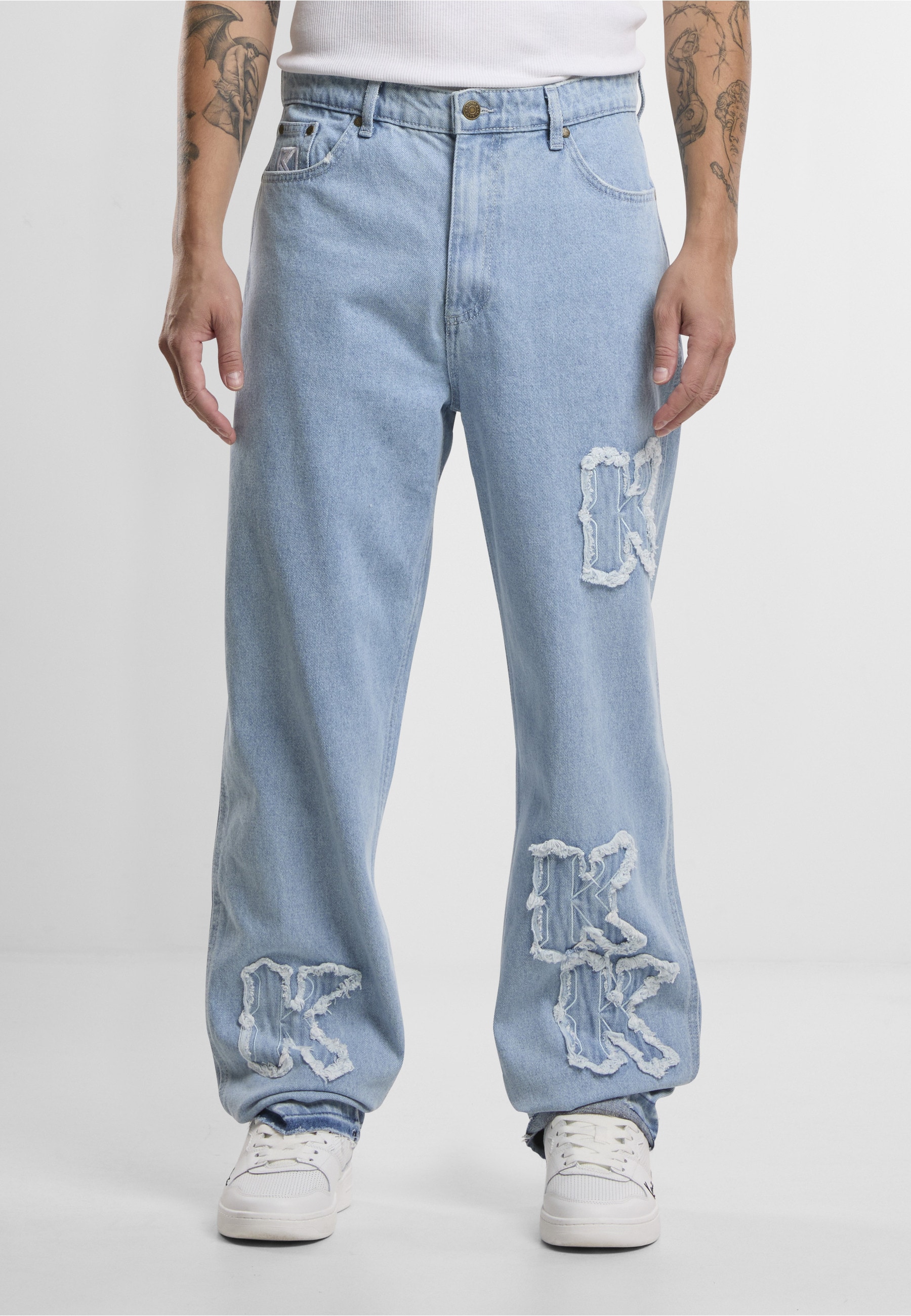 Karl Kani Bequeme Jeans »Karl Kani KK Patch Baggy Five Pocket Denim«