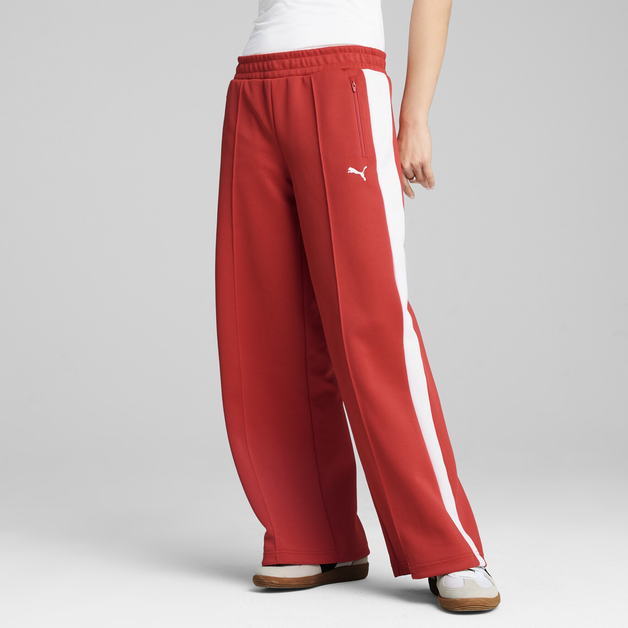 PUMA Sporthose »T7 Trainingshose mit niedrigem Bund Damen«