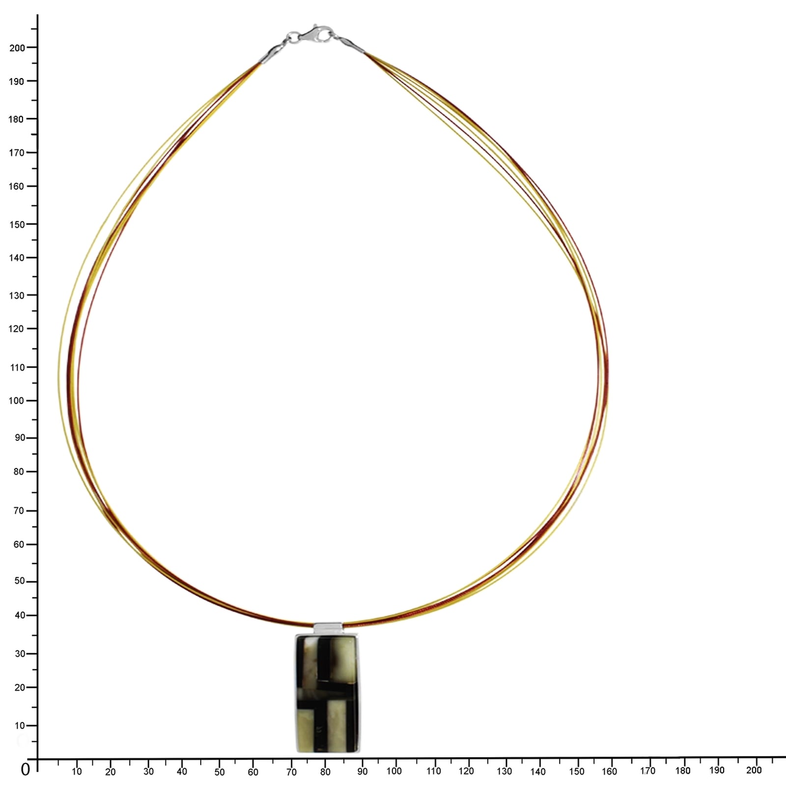 OSTSEE-SCHMUCK Collier »Ostsee-Schmuck Collier Quella Collier Quella«, (1 tlg.)
