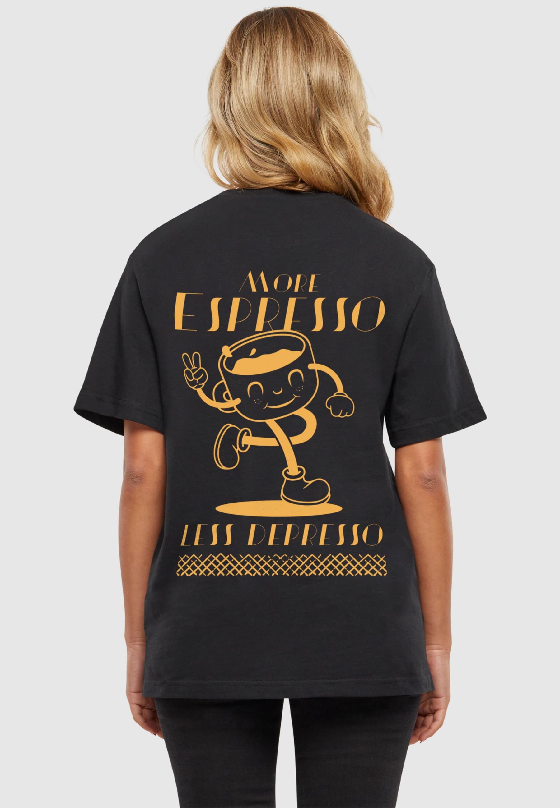 Merchcode T-Shirt »Merchcode Ladies Espresso Tee«, (1 tlg.)