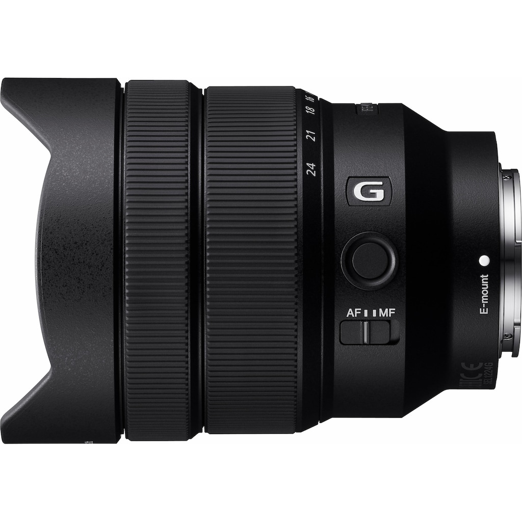 Sony Objektiv »SEL-1224G E-Mount Ultra-Weitwinkel G«, E 12-24mm F4, OSS, APS-C