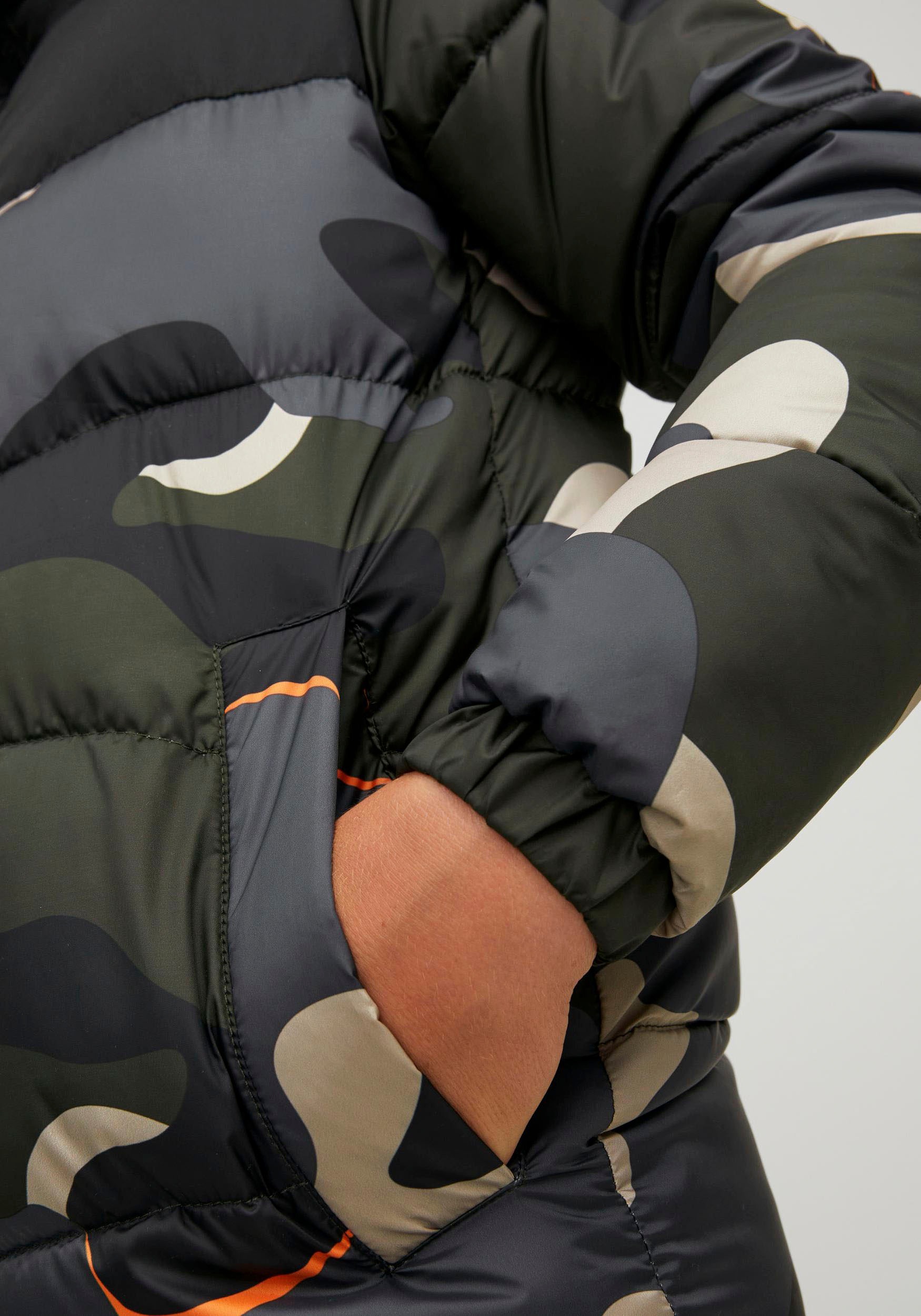 Jack & Jones Junior Steppjacke »JJCHILI PUFFER COLLAR JNR«