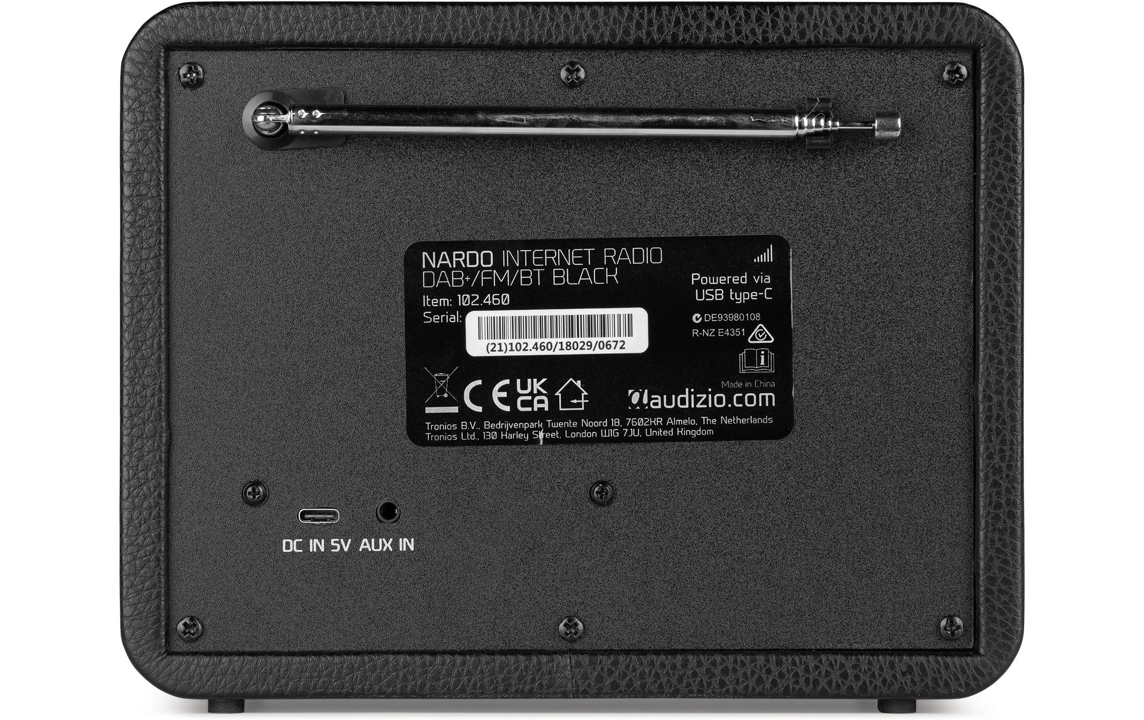 AUDIZIO Internet-Radio »Radio Nardo« ( Digitalradio (DAB+) | FM-Tuner | Internetradio )