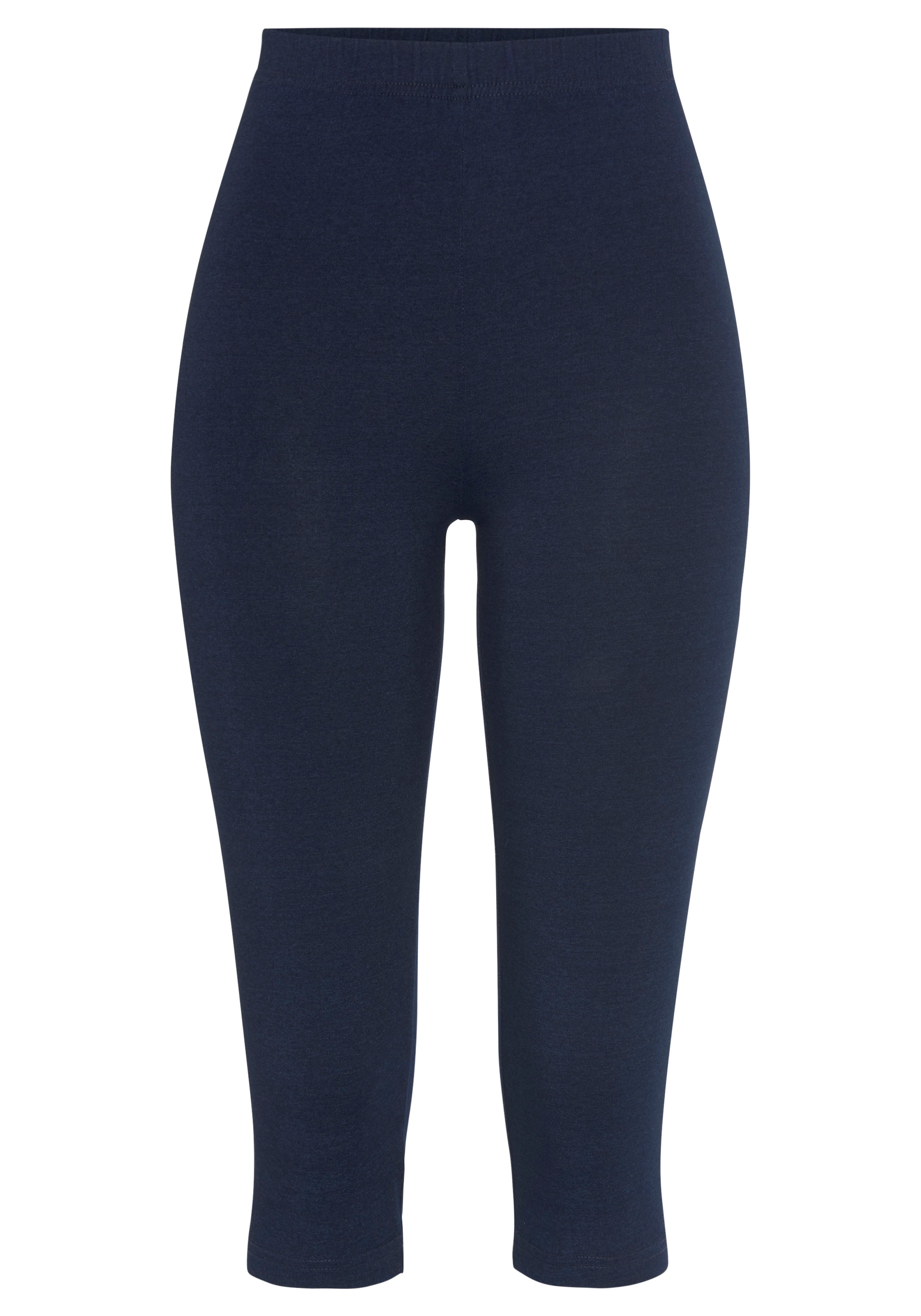 Vivance active Caprileggings, (2er-Pack), mit Gummibund, Loungewear