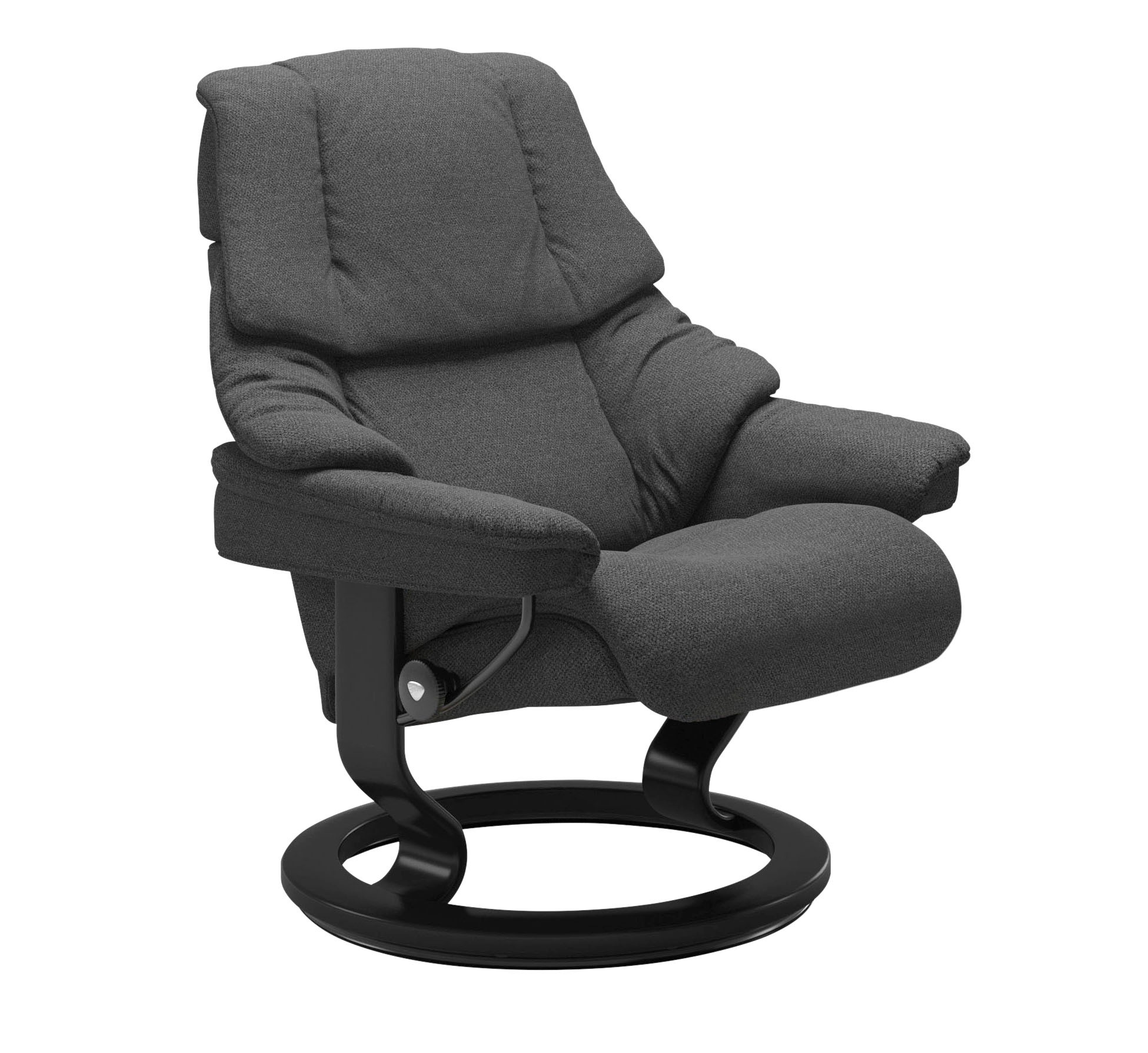 Stressless® Relaxsessel-Set »Reno«, mit Hocker, mit Classic Base, Größe S, M & L, Gestell Schwarz