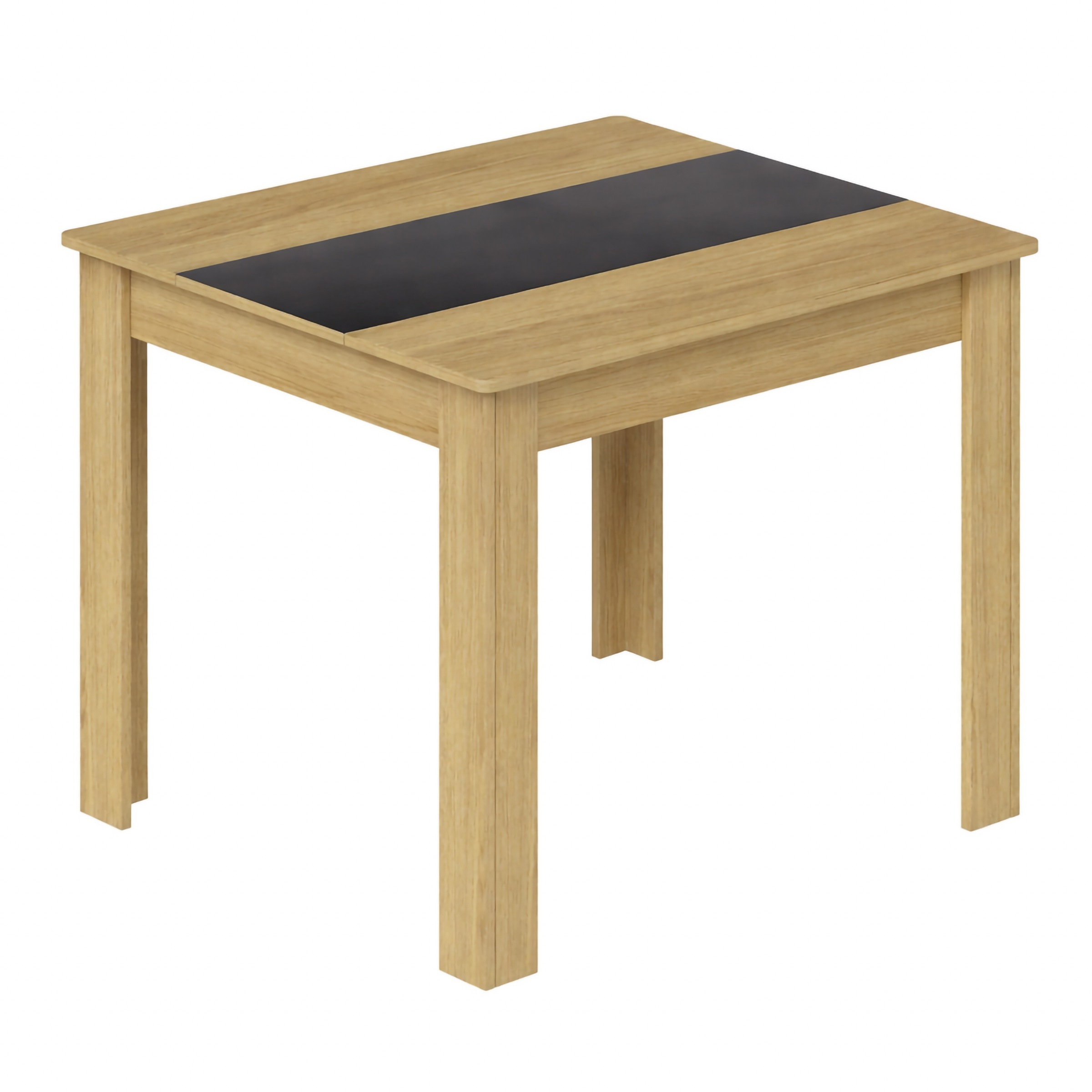 Esstisch VCM "Esstisch Küchentisch B. 80 x T. 50 cm Disalo", schwarz (honig, eiche, anthrazit), B:80cm T:50cm, Tische, Esstisch