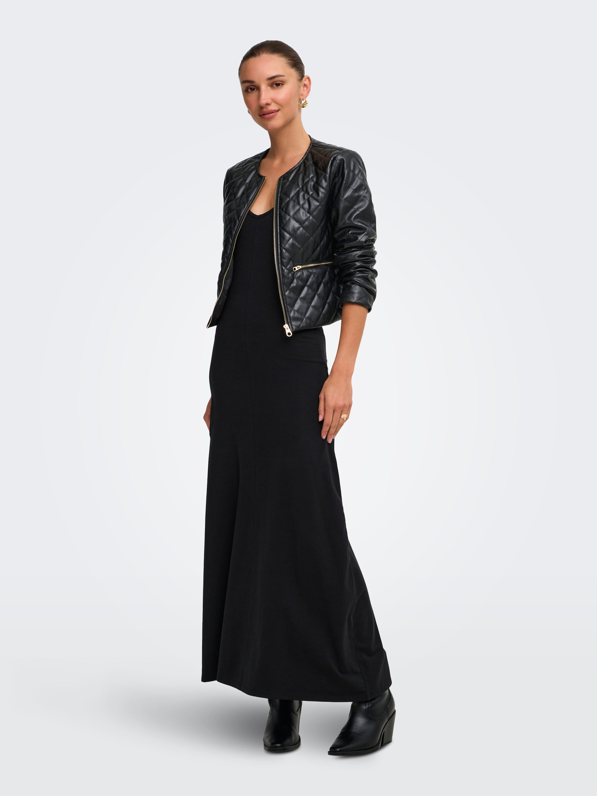 ONLY Lederimitatjacke »ONLJACKIE FAUX LEATHER JACKET CC OTW« Lederimitat