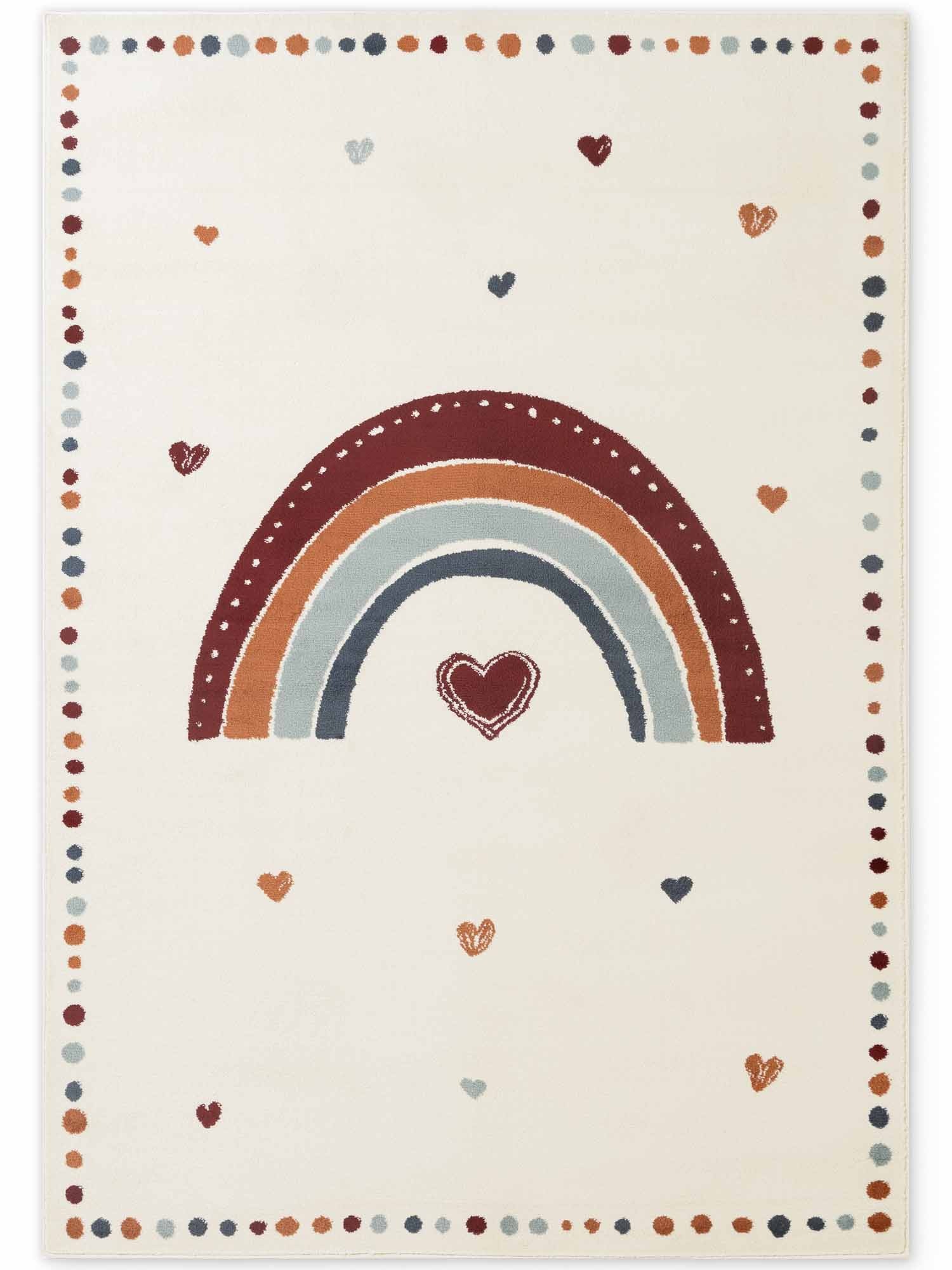 HANSE Home Kinderteppich »Luvy« rechteckig 10 mm Höhe Pflegeleicht, Weich, Kinderzimmer, Spielteppich, Spielunterlage