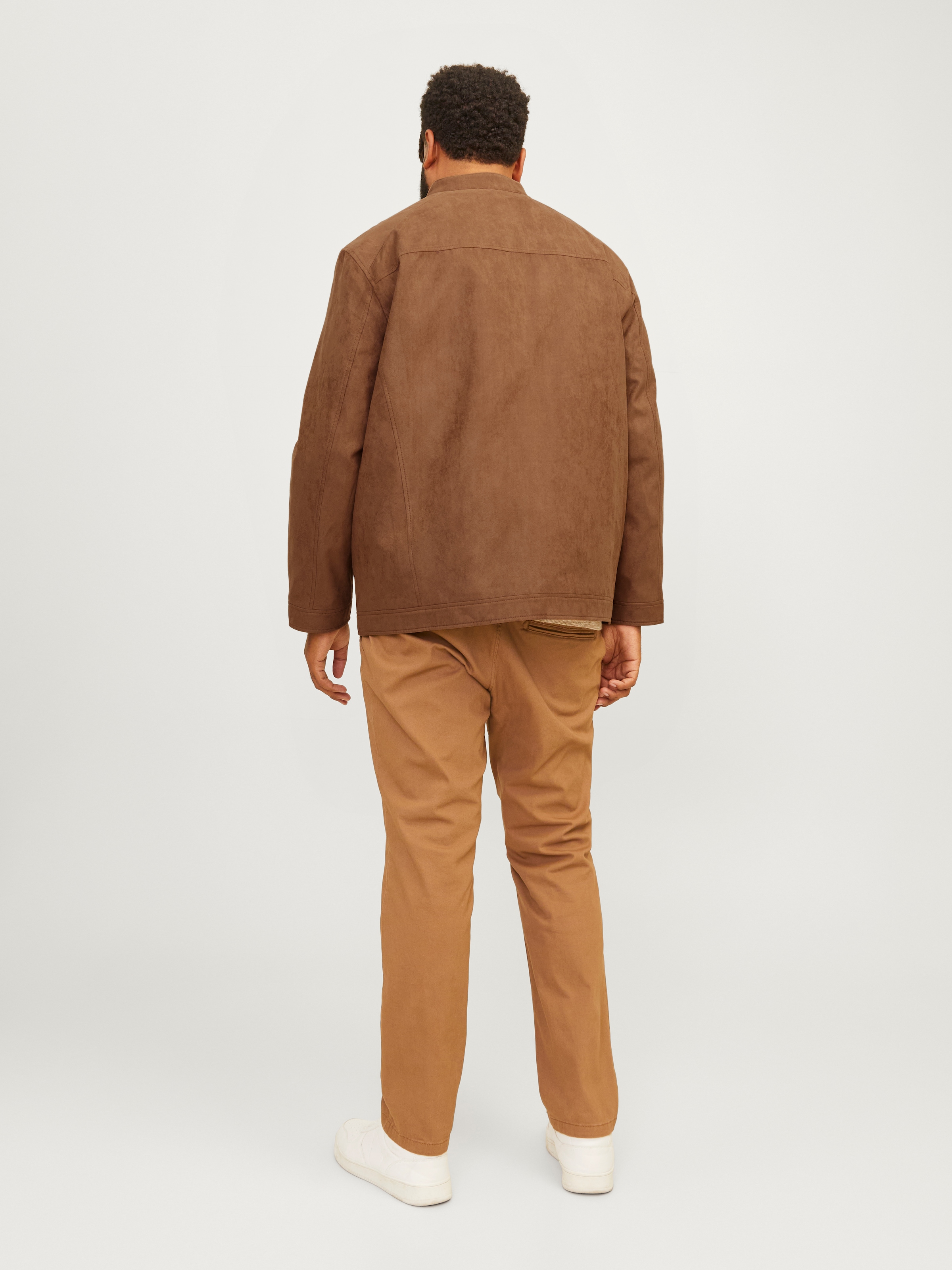 Jack & Jones PlusSize Outdoorjacke »JJEDYLAN CLEAN JACKET NOOS PLS«, ohne Kapuze