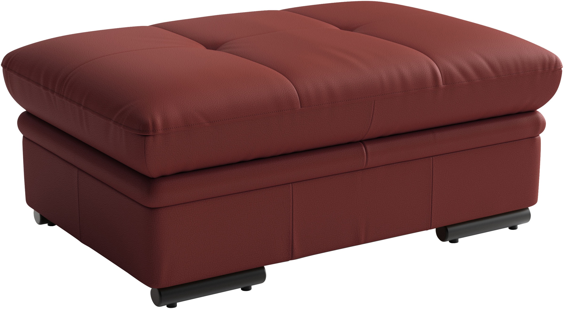 sit&more Polsterhocker "Viola, Leder, B: 102 cm" mit praktischen Stauraum