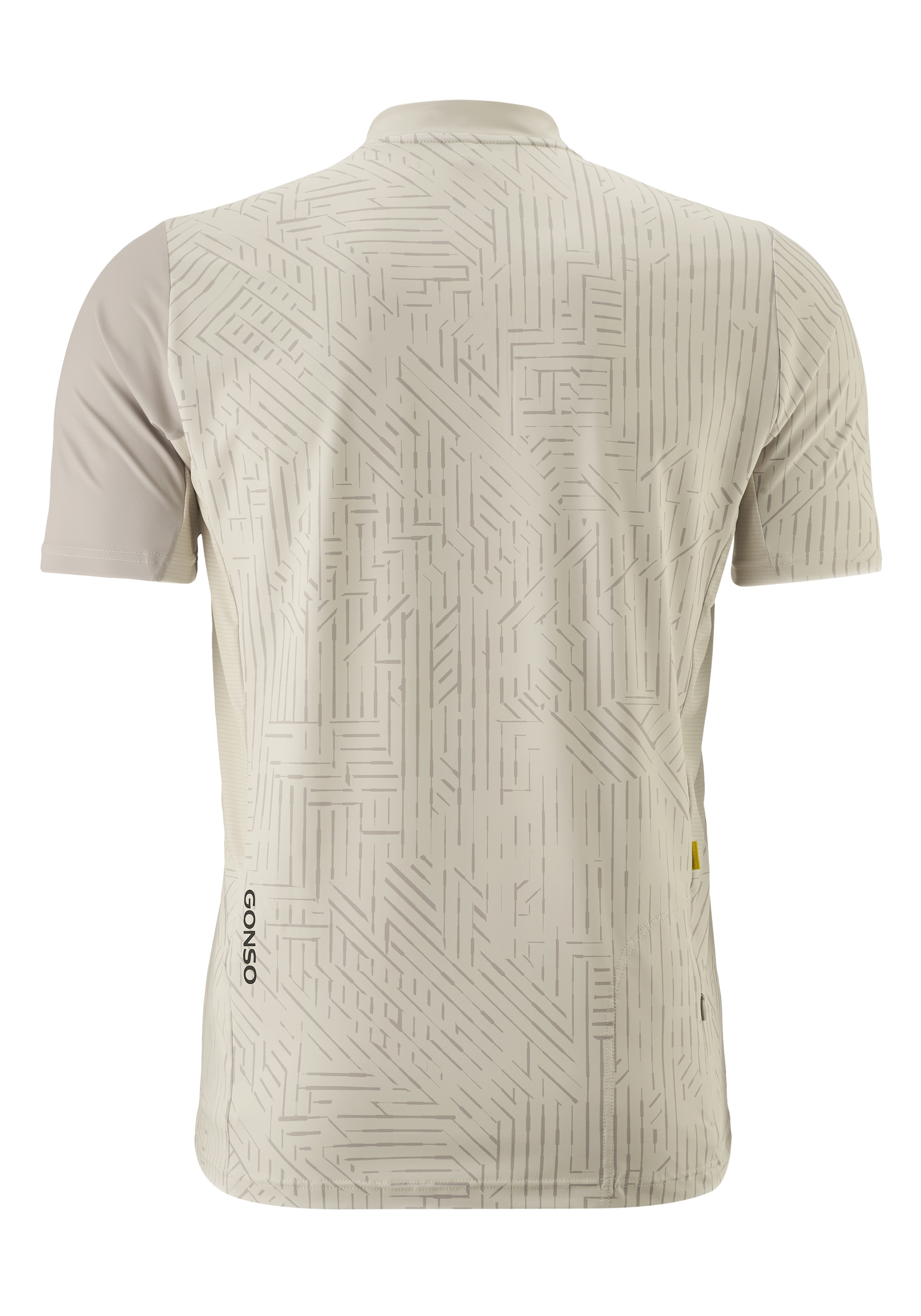 Gonso Radtrikot »Adventure Jersey Halfzip M«, Herren Fahrradtrikot kurzarm, Rückentasche mit RV, Quick-Dry, Slim Fit