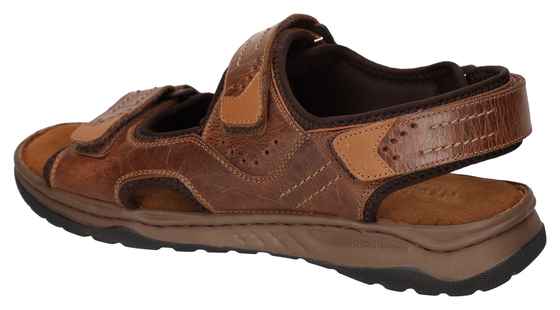 Mustang Shoes Trekkingsandale, Sommerschuh, Klettschuh mit weicher Innensohle