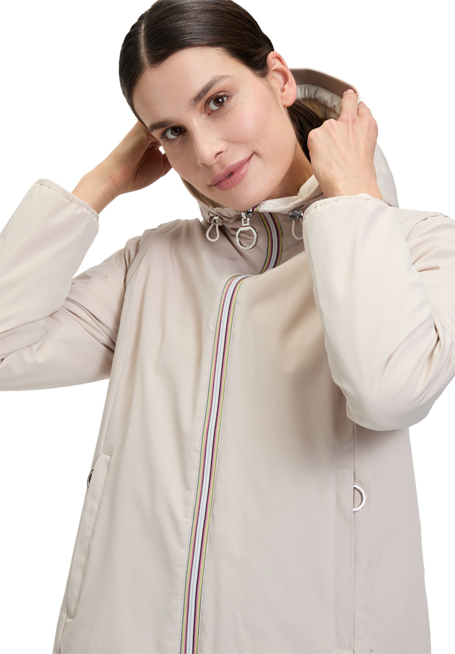 Betty Barclay Wendejacke »Betty Barclay Damen Wendejacke mit Kapuze«, mit Kapuze