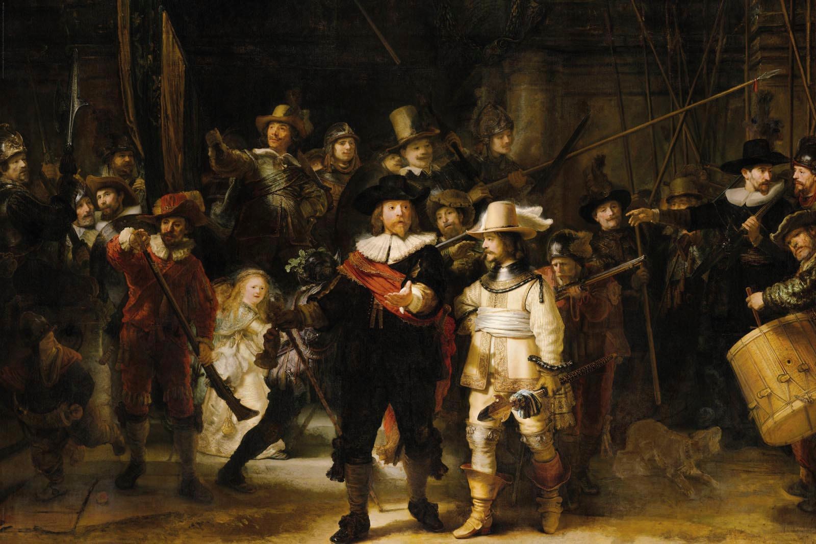 Reinders! Deco-Panel »Rembrandt Die Nachtwache«