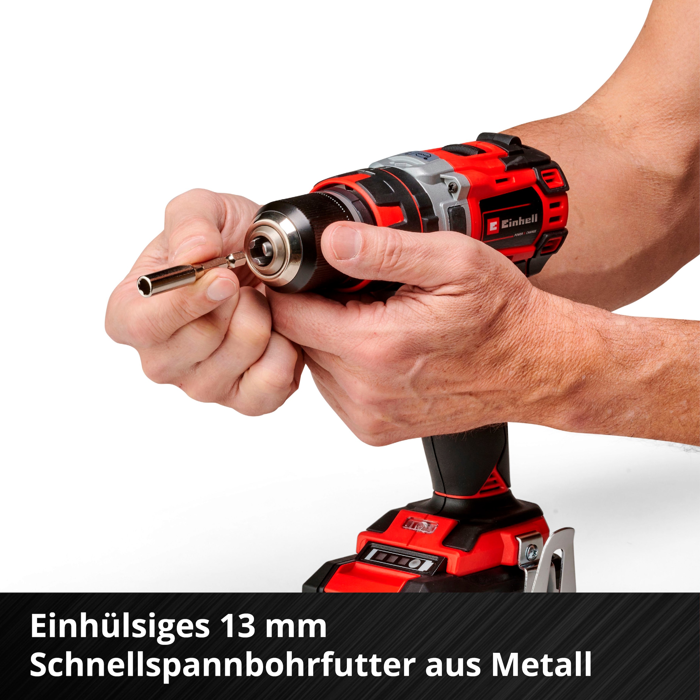 Einhell Akku-Schlagbohrschrauber »TP-CD BL 18/50 Ladegerät inklusive bestellen tlg.), (2x2,0Ah)«, BAUR 5 2 und | Li-i Akkus (Set