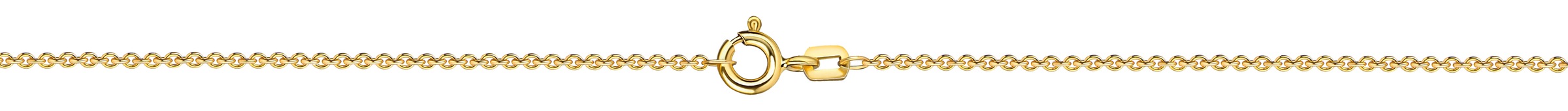 Collierkettchen FIRETTI "Schmuck Geschenk Gold 333 oder 585 Halskette Ankerkette rund" Gr. 45, gold (gelbgoldfarben), Halsketten, Damen, 45, Gelbgold 333, B: 1,3mm, Made in Germany, B:1,3mm 2