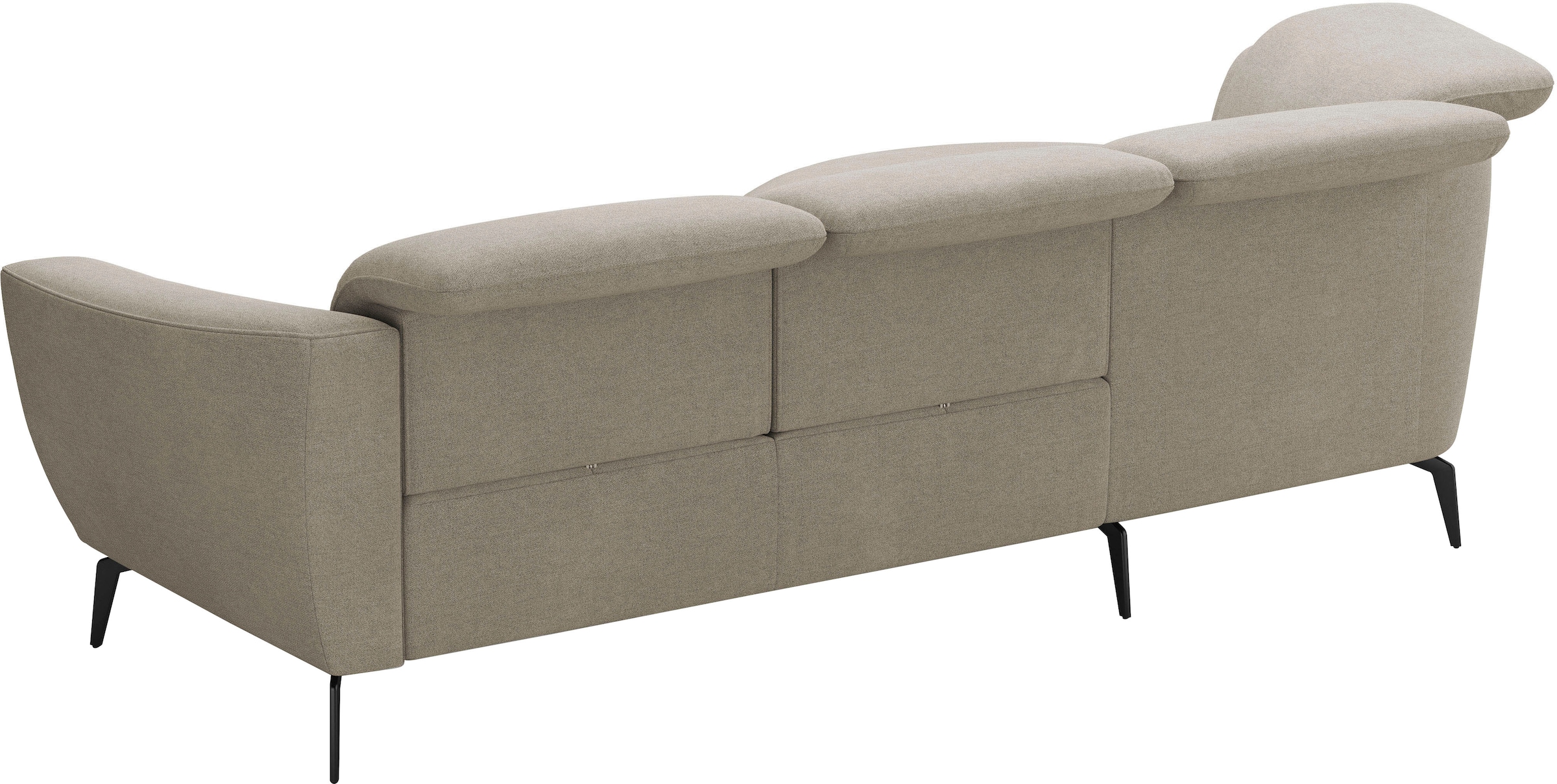 sit&more Ecksofa »Zoe«, ink.Sitztiefenverstellung, wahlweise mit Kopfteilverstellung