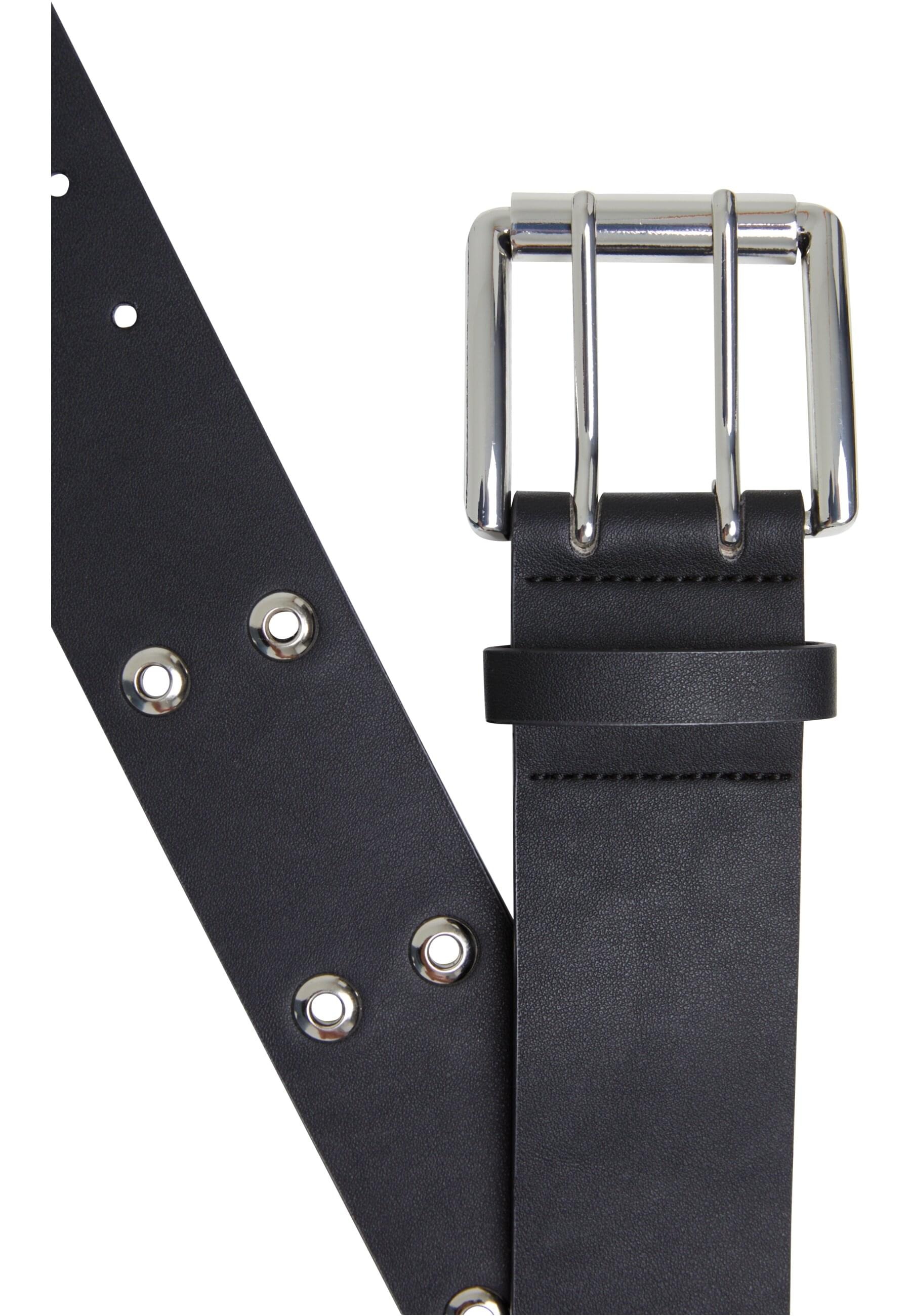 URBAN CLASSICS Synthetikgürtel »Urban Classics Herren Double Eyelet Belt«