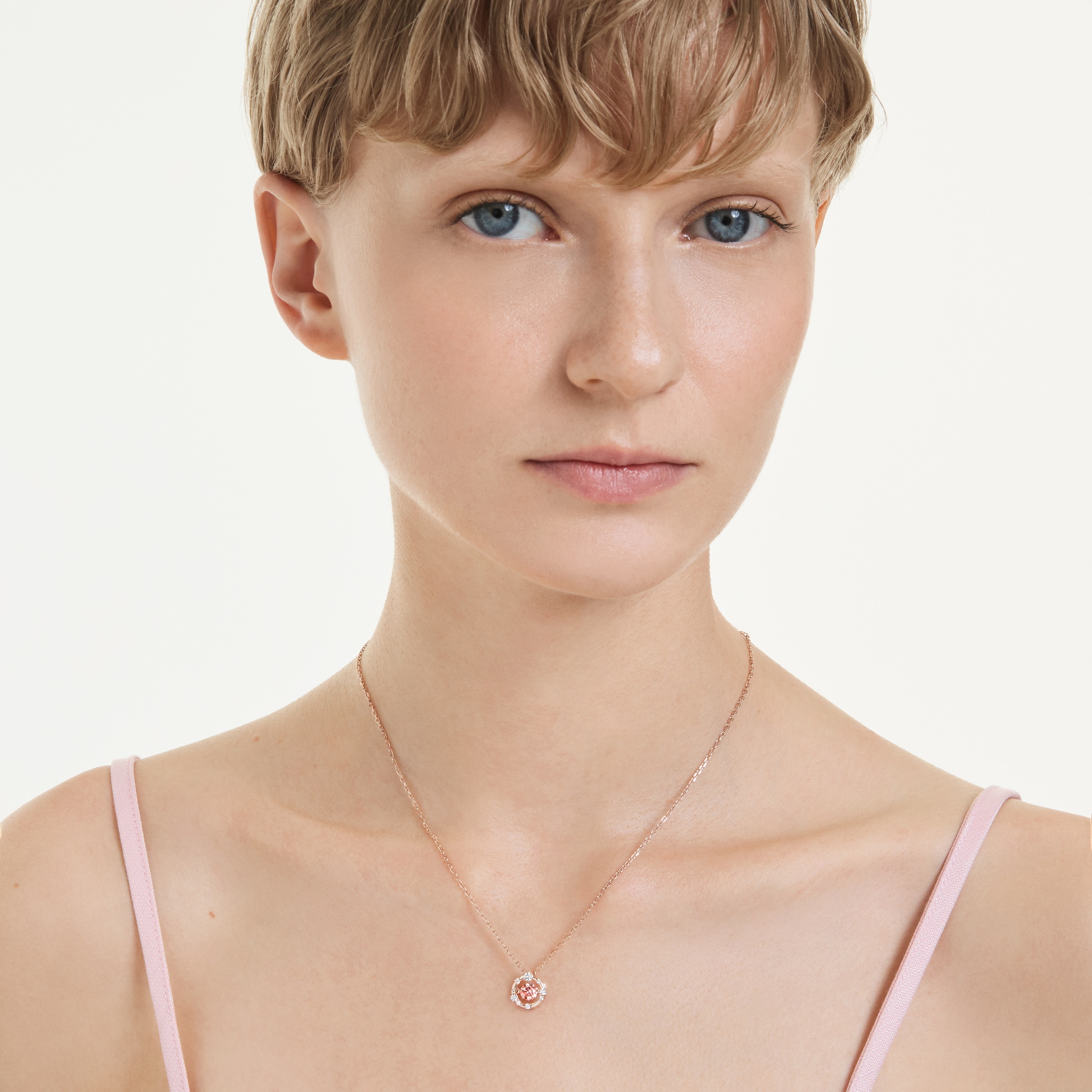 Swarovski Kette mit Anhänger »Schmuck Geschenk Constella Halskette« mit Swarovski® Kristall, Zirkonia (synth.)