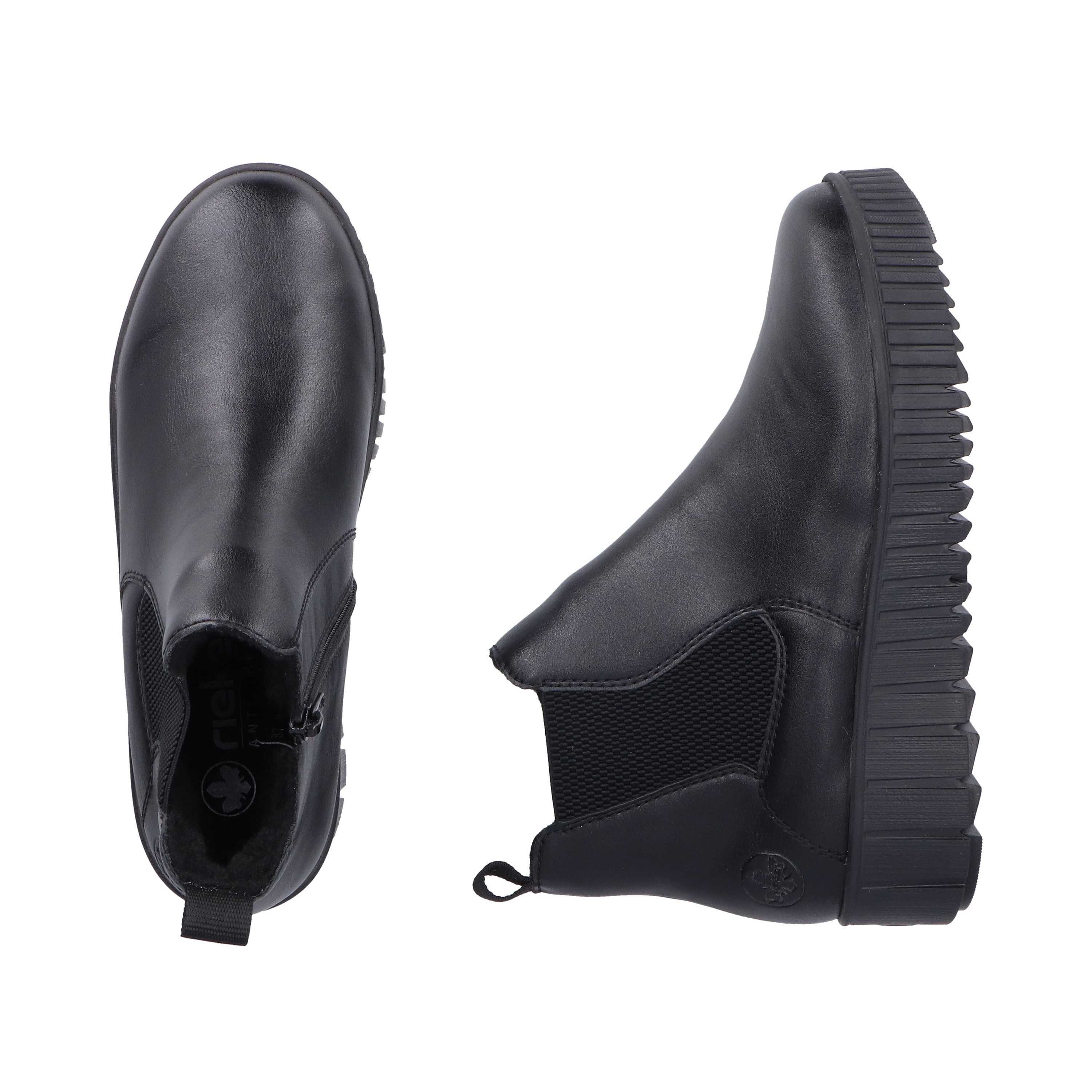 Thumbnail - Rieker Winterboots Chelseaboots, Plateausneaker, Stiefelette, Reißverschluss und Stretch