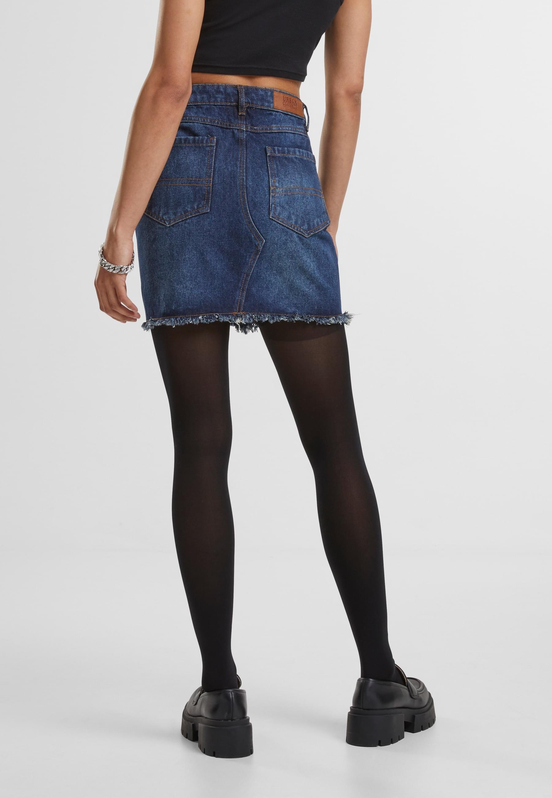 URBAN CLASSICS Sommerrock »Urban Classics Ladies Heavy Mini Denim Skirt«, (1 tlg.)