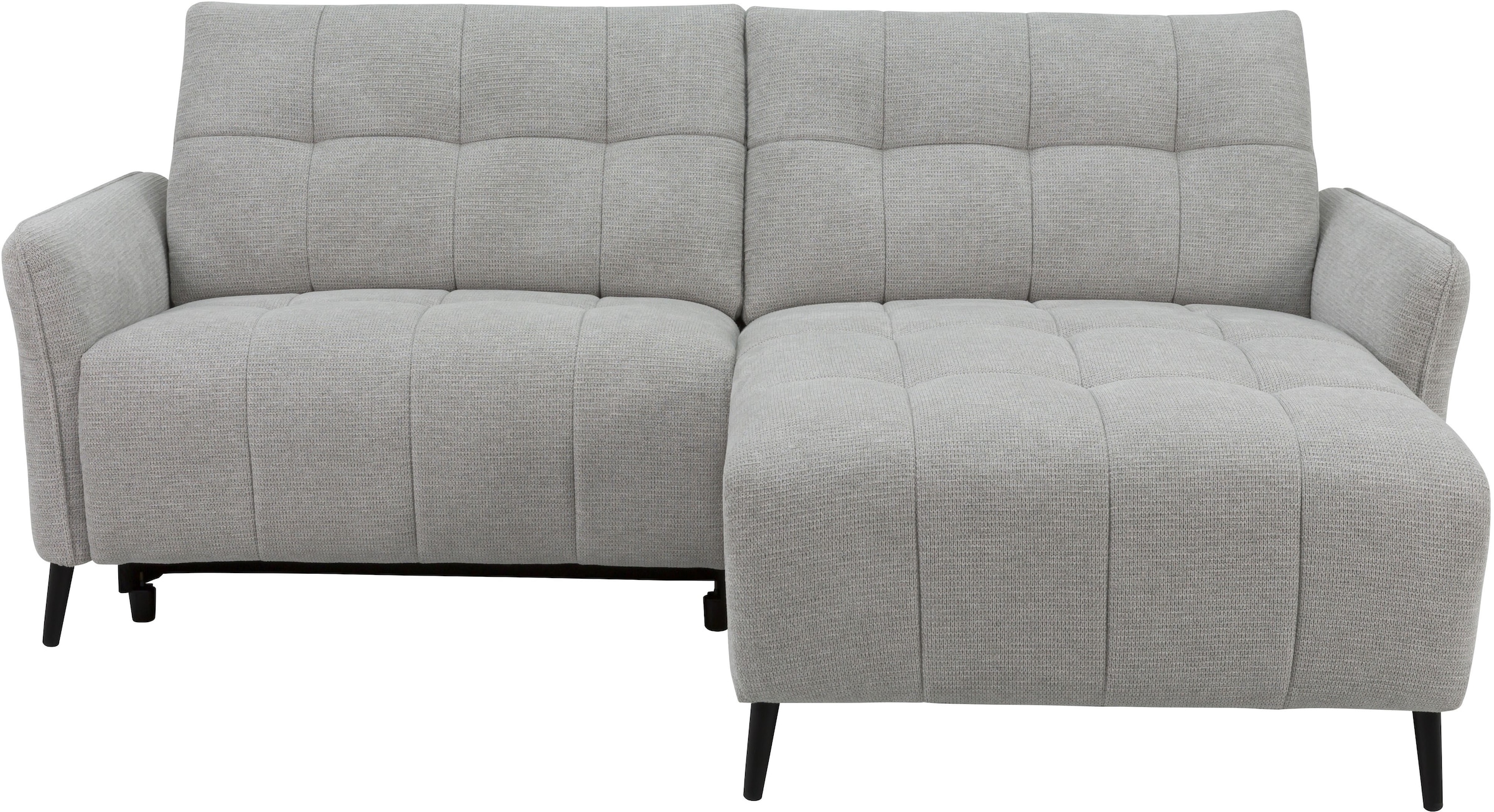INOSIGN Ecksofa »DENIO 3-Sitzer, L-Form (Breite 209cm), elektr. Relaxfunktion, USB-A/C«, Liegefunktion durch Recliner, Federkernpolsterung