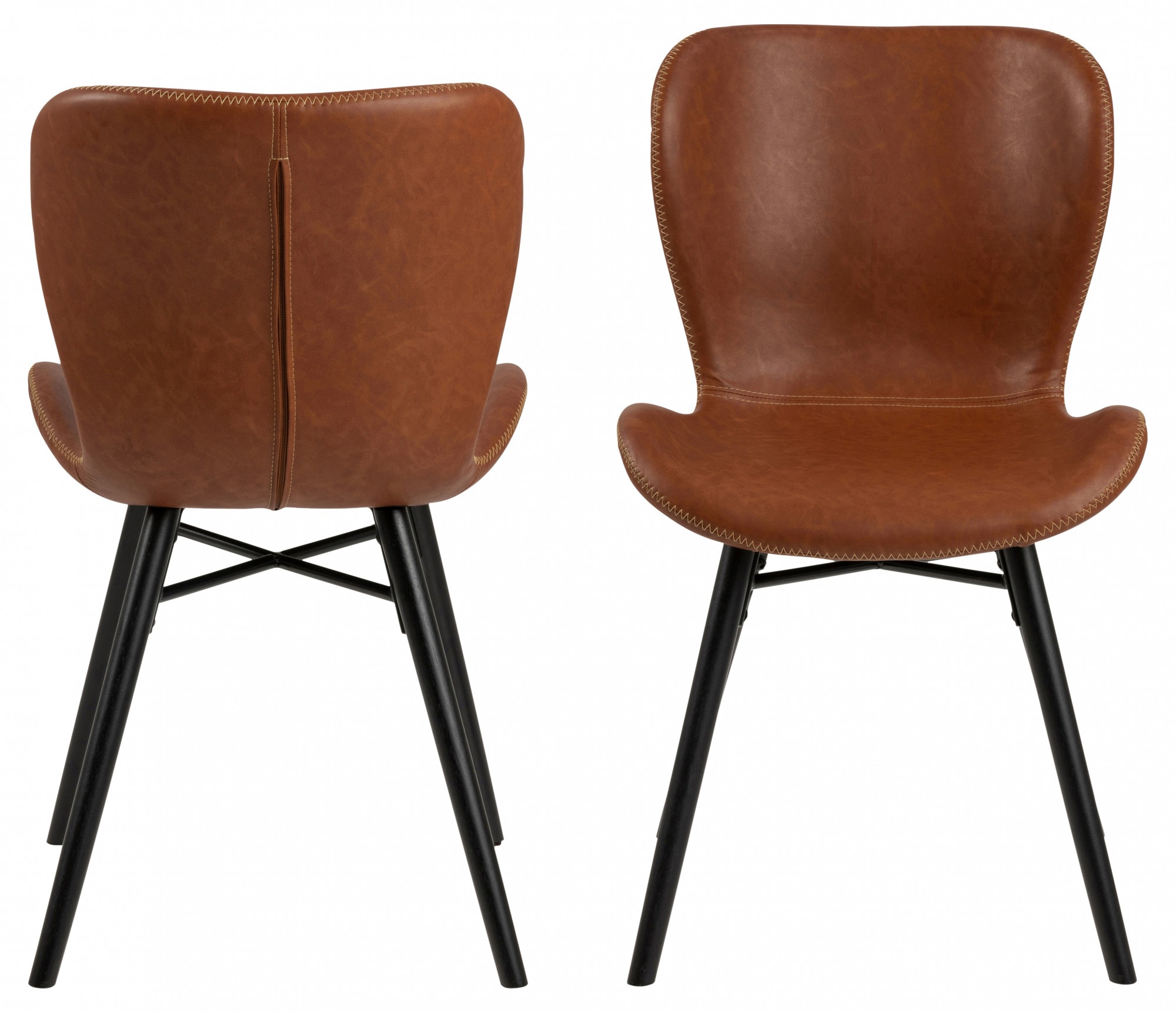 ACTONA GROUP Esszimmerstuhl, (Set), 2 St., in verschiedenen Bezugsqualitäten