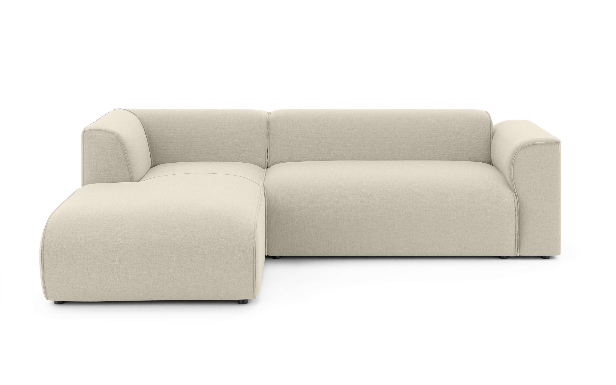 Home affaire Ecksofa "MERID L-Form (257 cm), zeitlos & stilvolles Design," günstig online kaufen