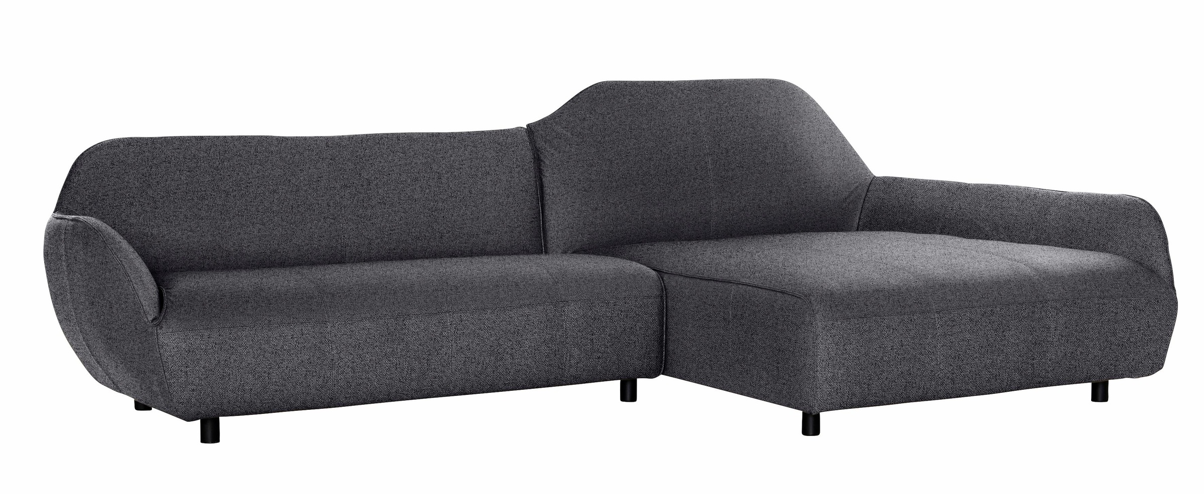 Creation BY ROLF BENZ Ecksofa »CR.480, Designecksofa, L-Form«, Wahlweise aus Leder oder Chenille