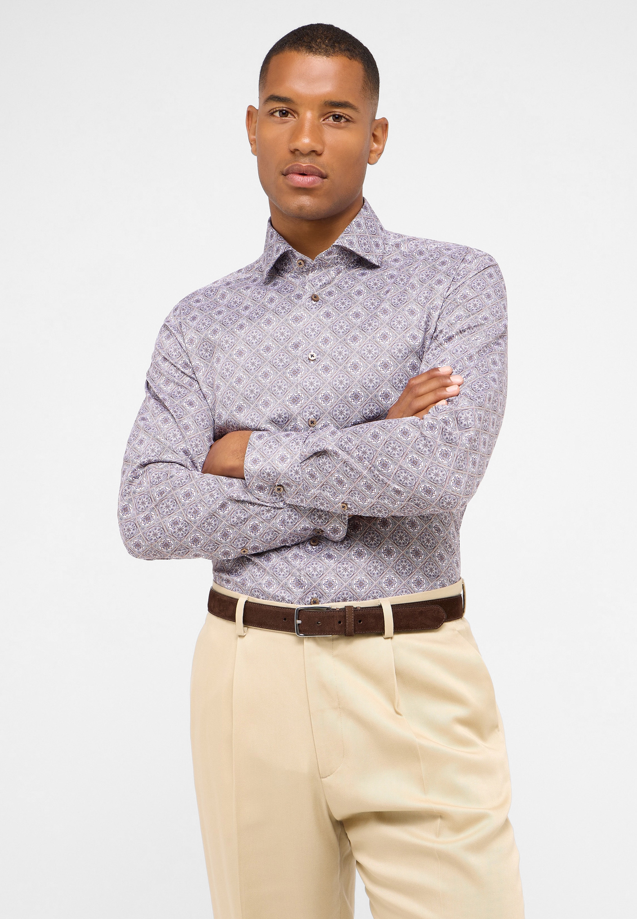 Eterna Langarmhemd "SLIM FIT", NON IRON (bügelfrei) günstig online kaufen