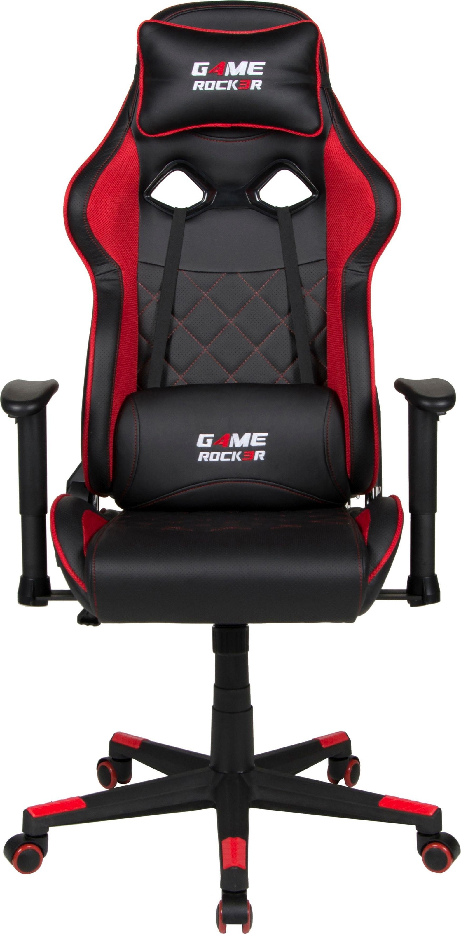 Duo Collection Gaming-Stuhl "Game-Rocker G-20", Kunstleder-Netzstoff günstig online kaufen